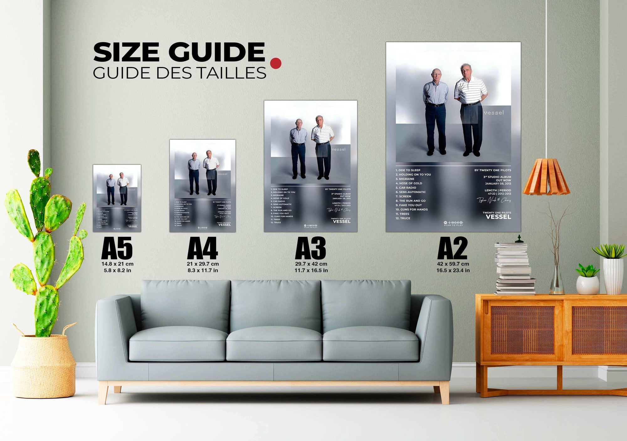 Vessel Twenty One Pilots Poster - Backyard