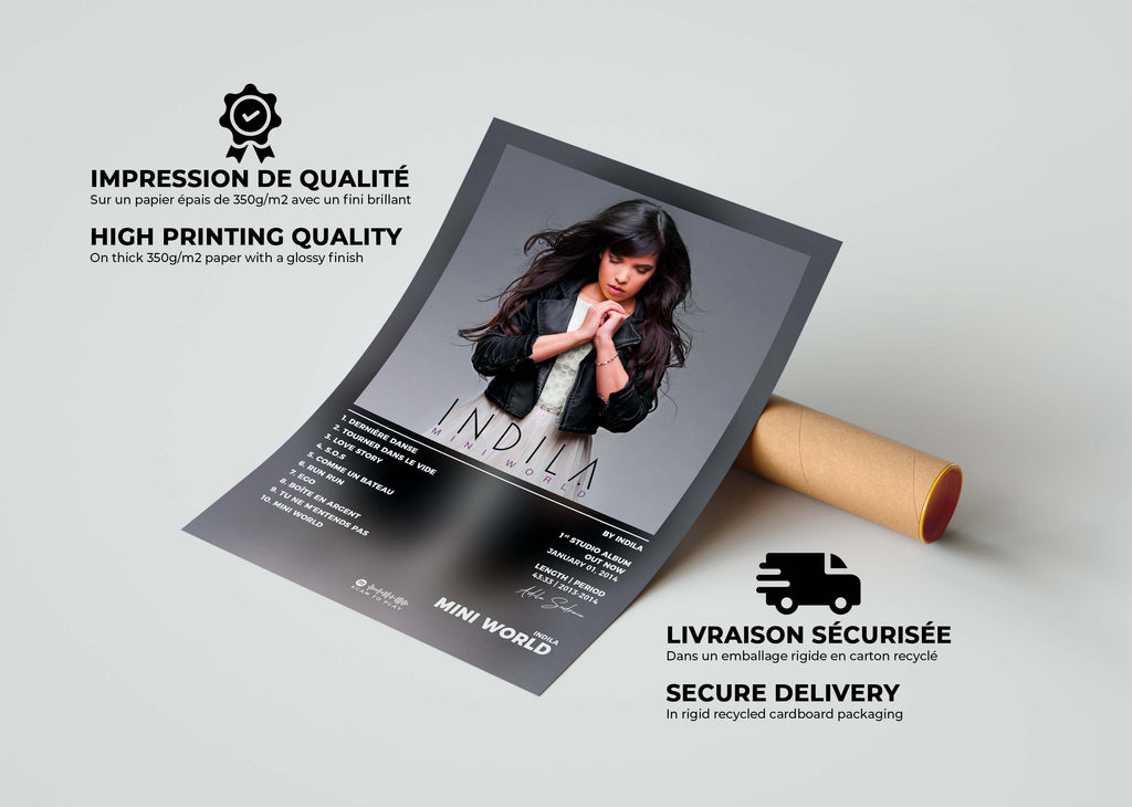 Poster Mini World Indila