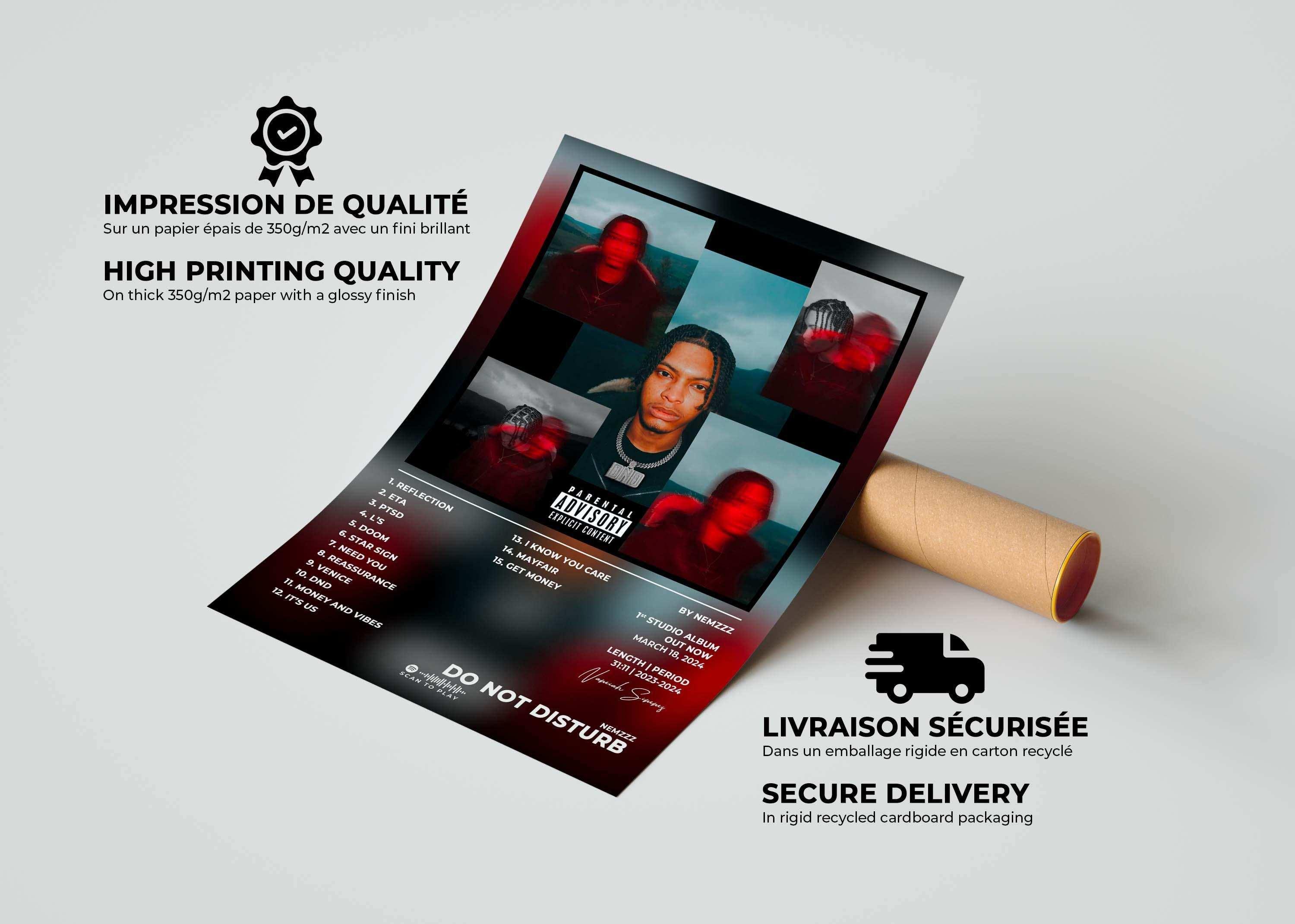 Do Not Disturb Nemzzz Poster - Backyard