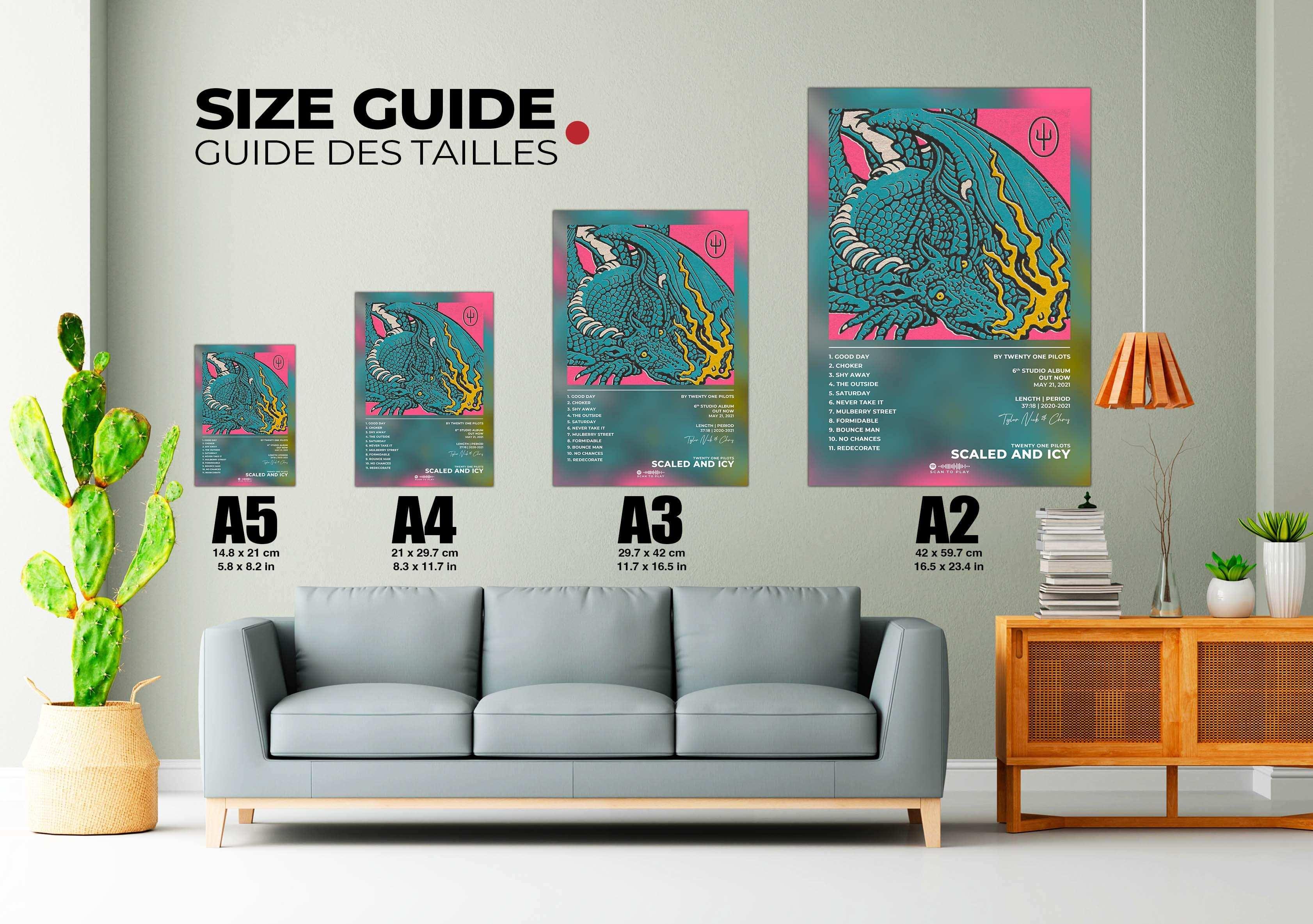 Scaled And Icy Twenty One Pilots Poster - Backyard