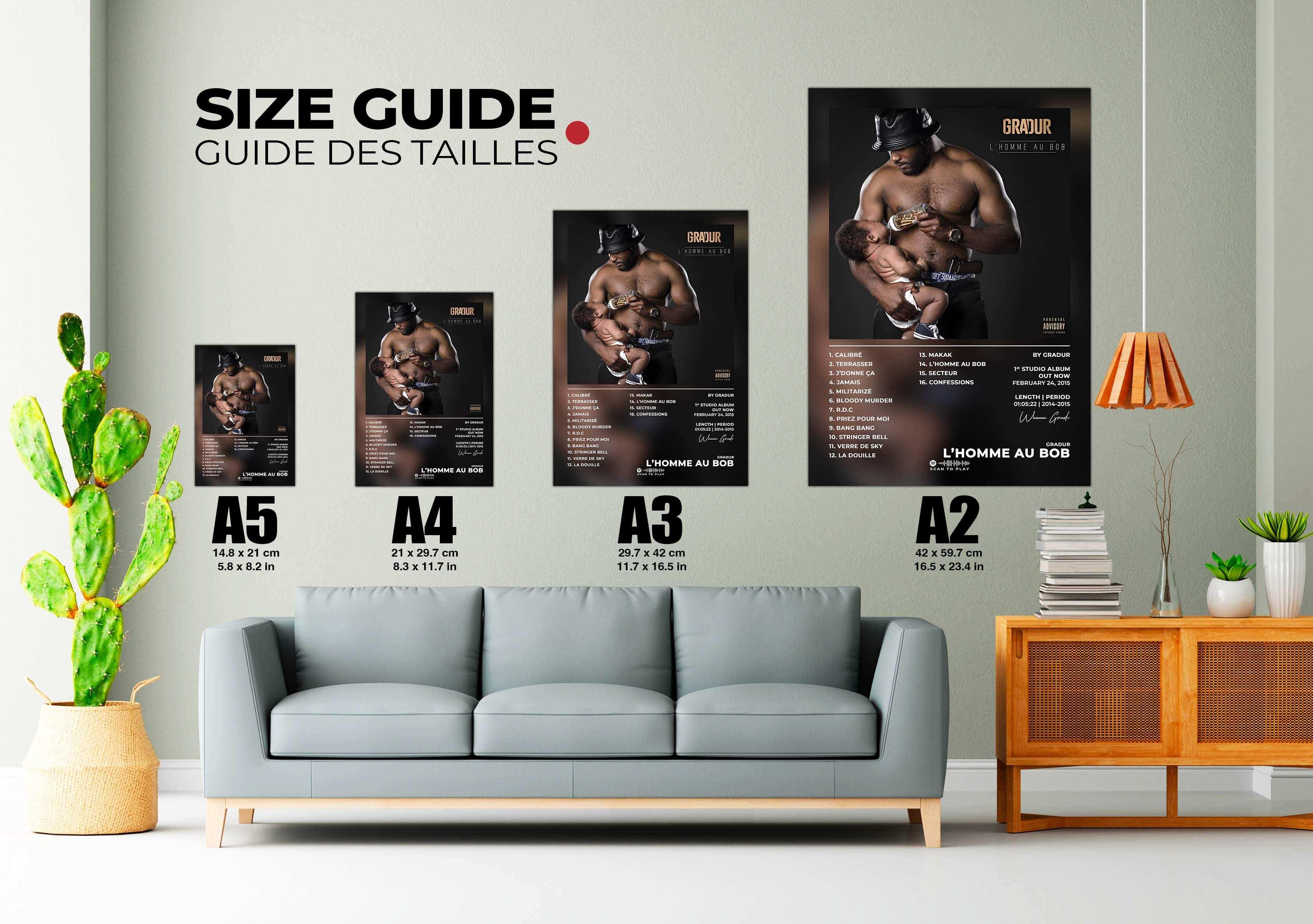 L'Homme Au Bob Gradur Poster - Backyard