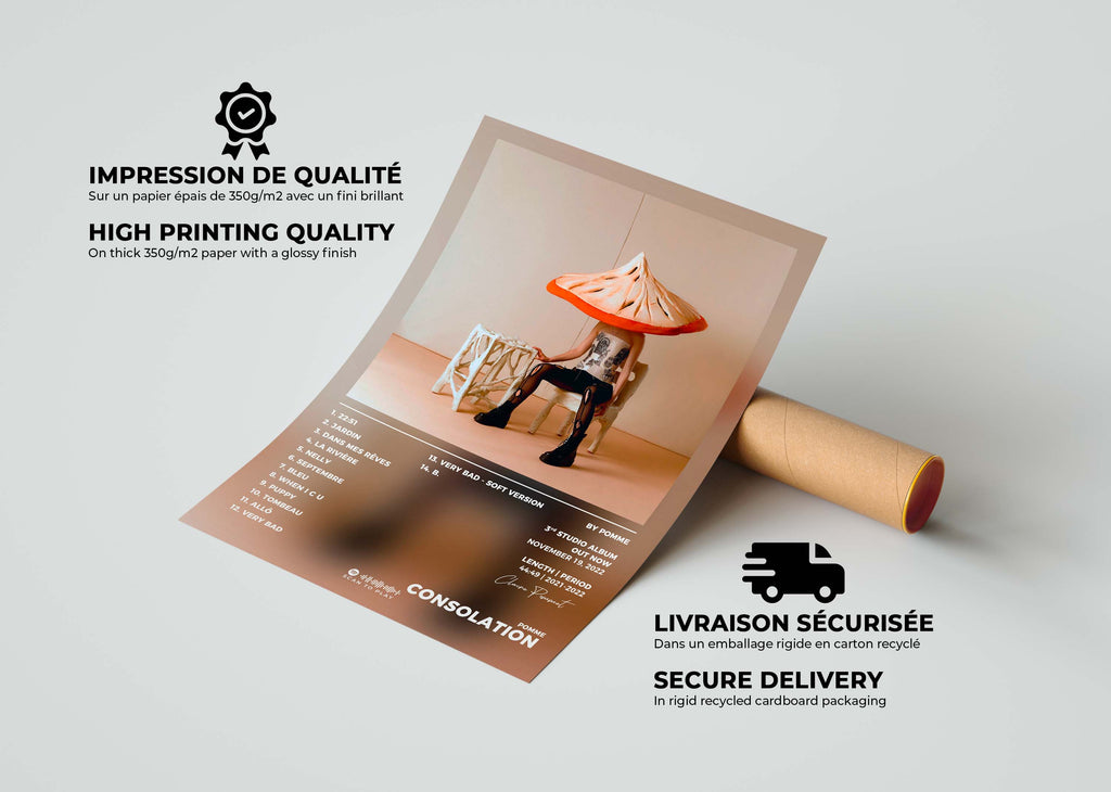 Poster Consolation Pomme