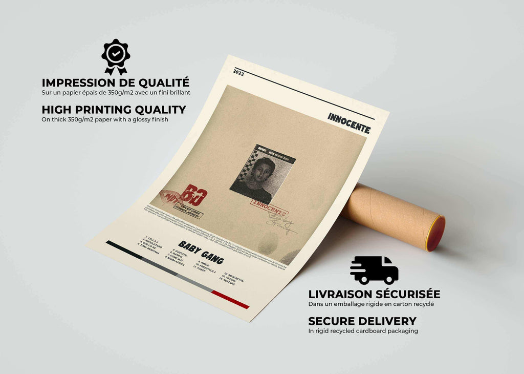 Poster Innocente Baby Gang - Backyard