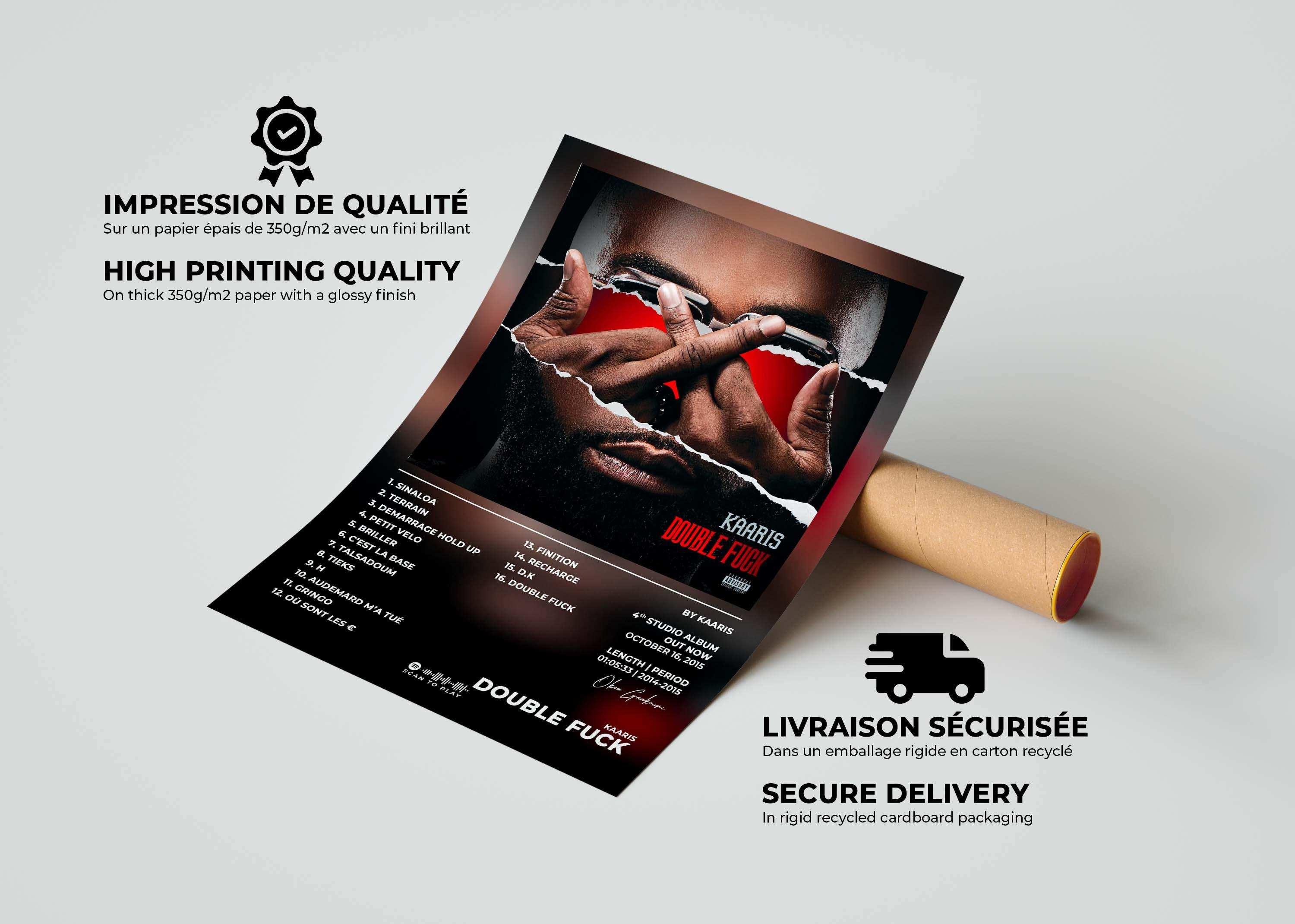 Double F*ck Kaaris Poster - Backyard