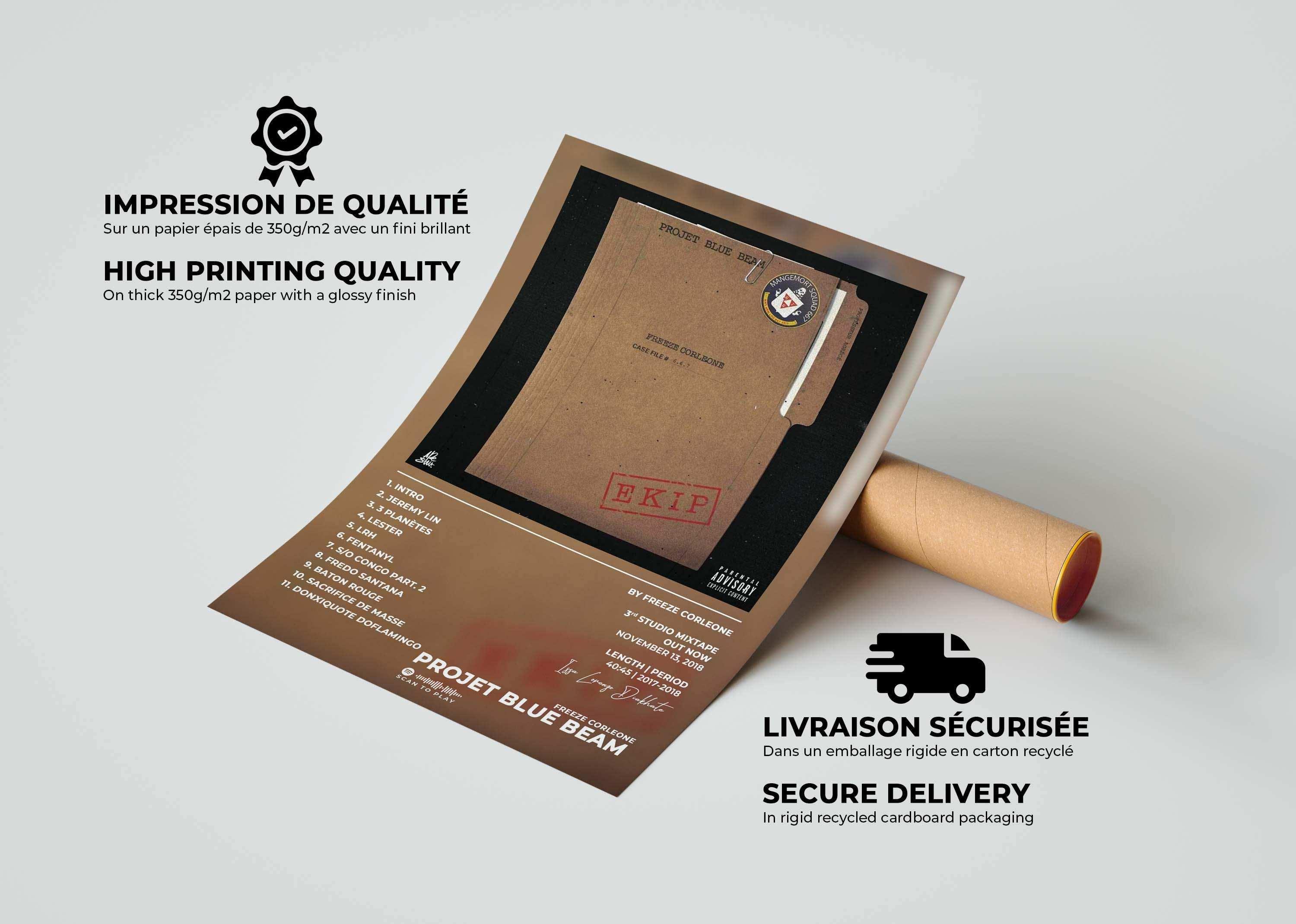 PBB Freeze Corleone Poster - Backyard