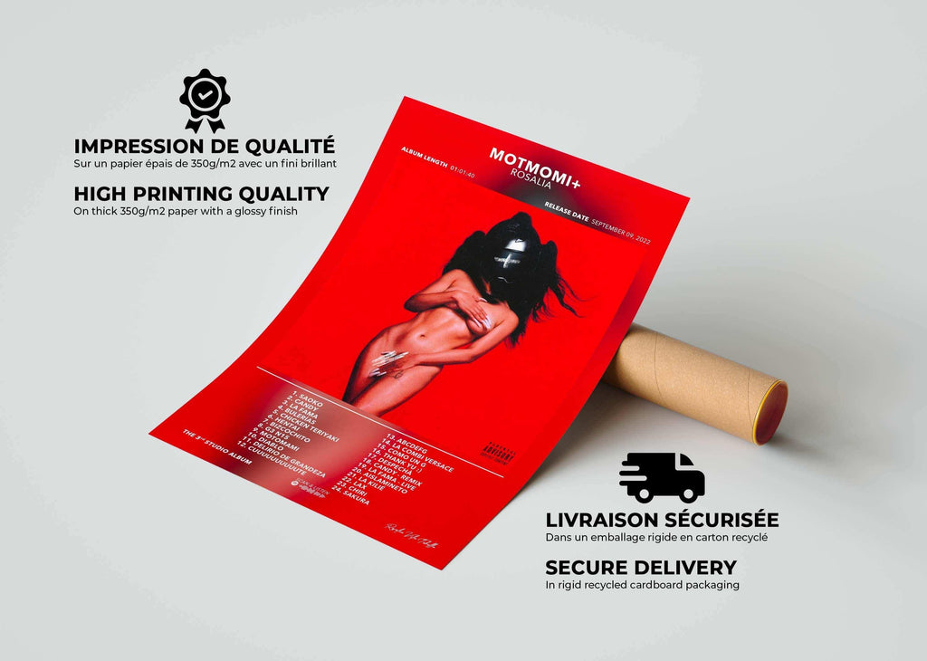 Poster Motomami+ Rosalia - Backyard