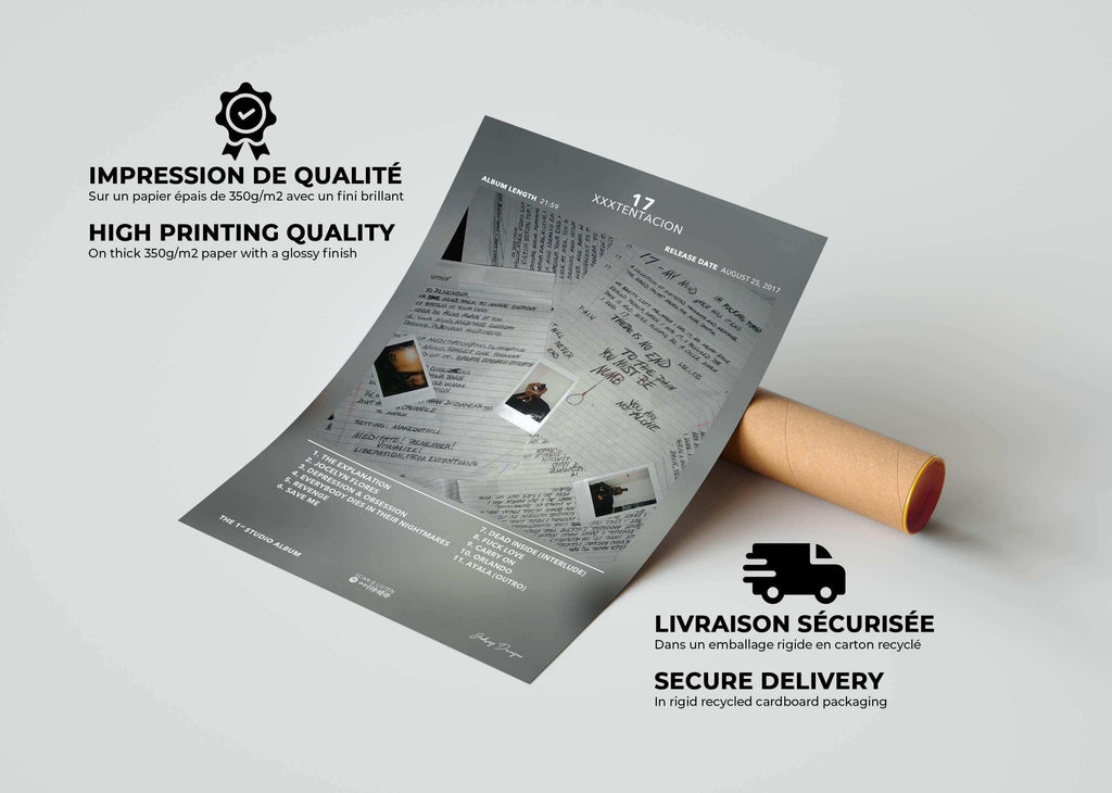 Poster 17 Xxxtentacion - Backyard