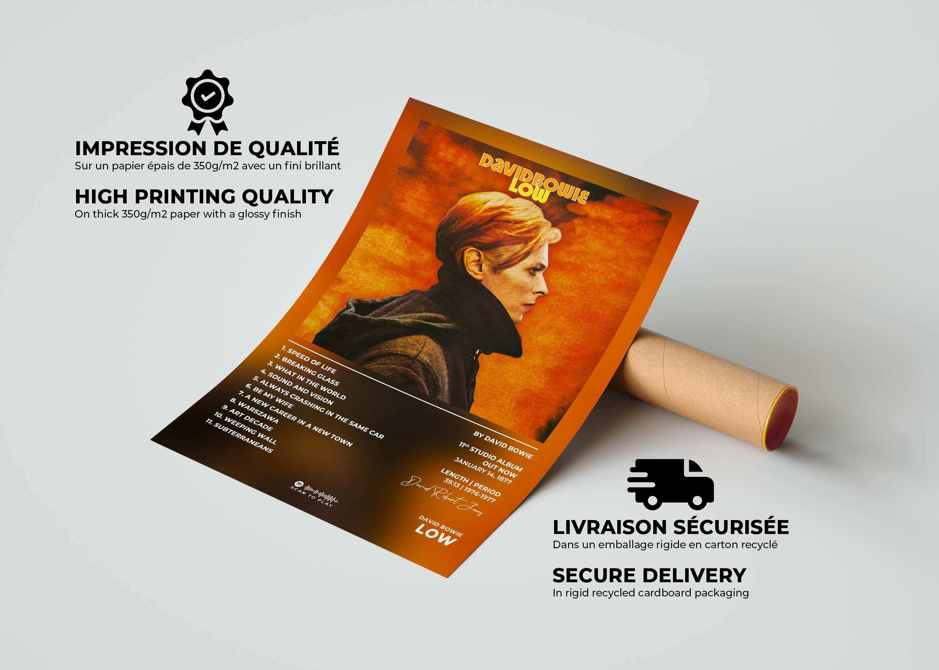 Low David Bowie Poster - Backyard