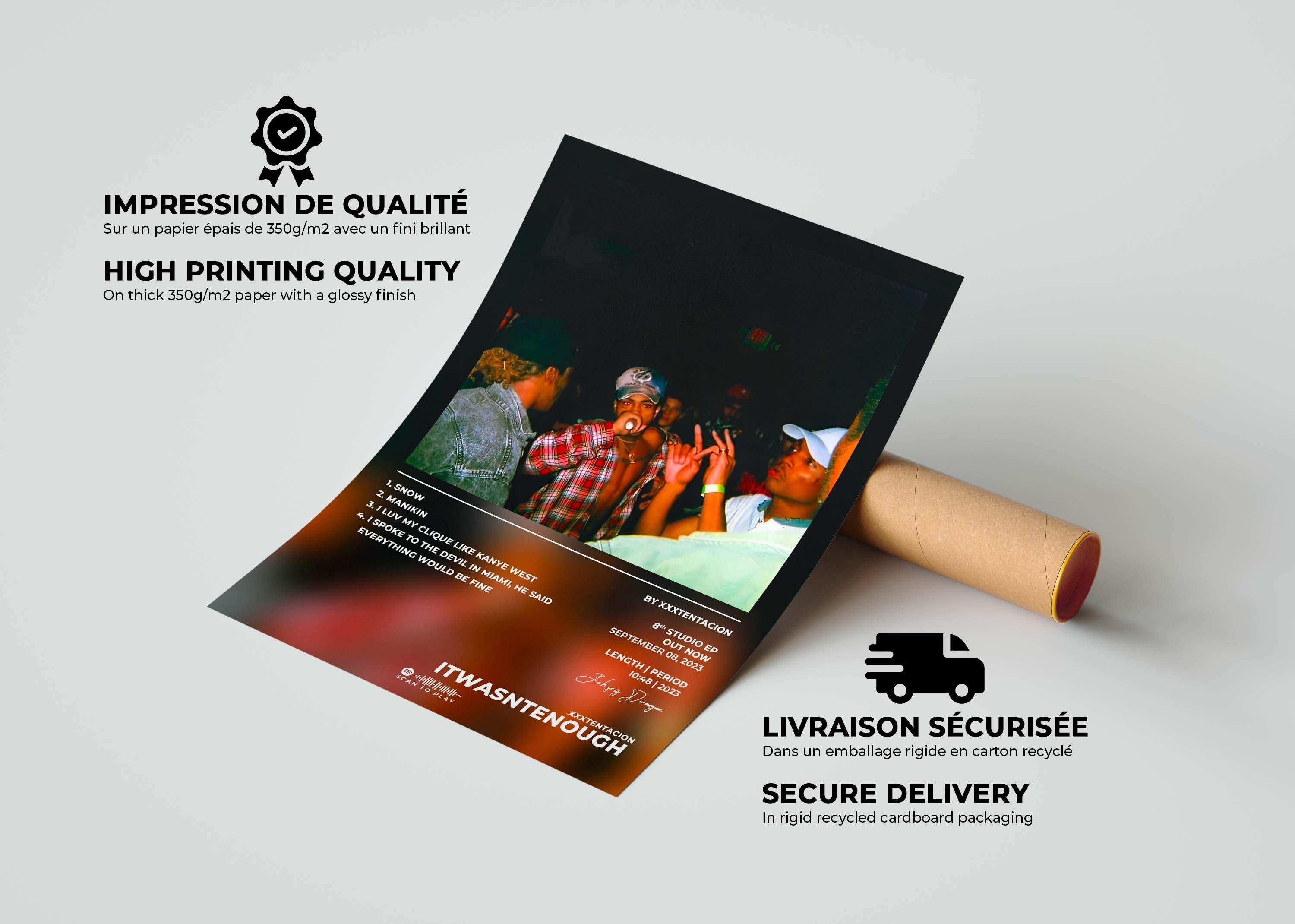 Itwasntenough Xxxtentacion Poster - Backyard