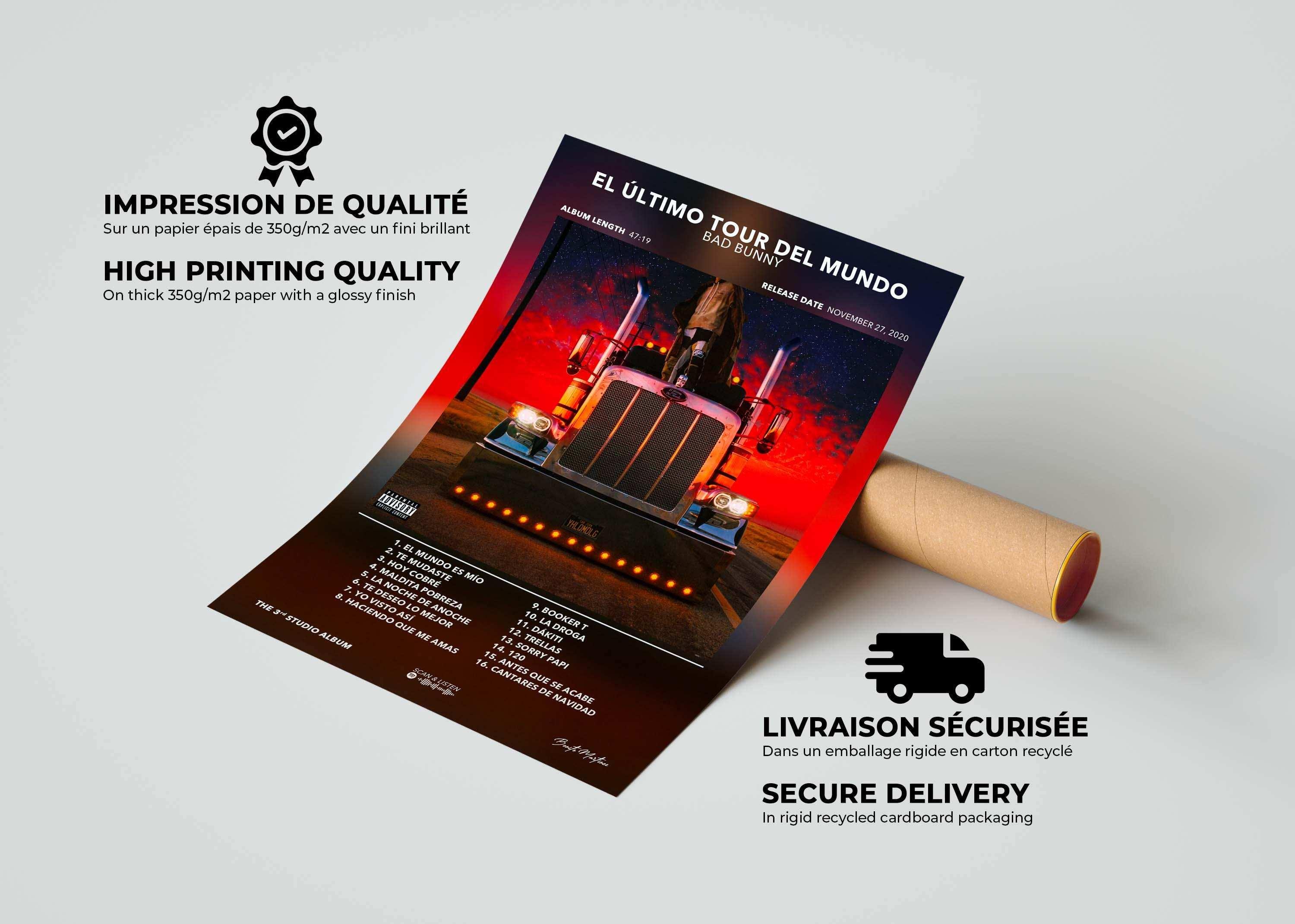 Poster El Ultimo Tour Del Mundo Bad Bunny - Backyard