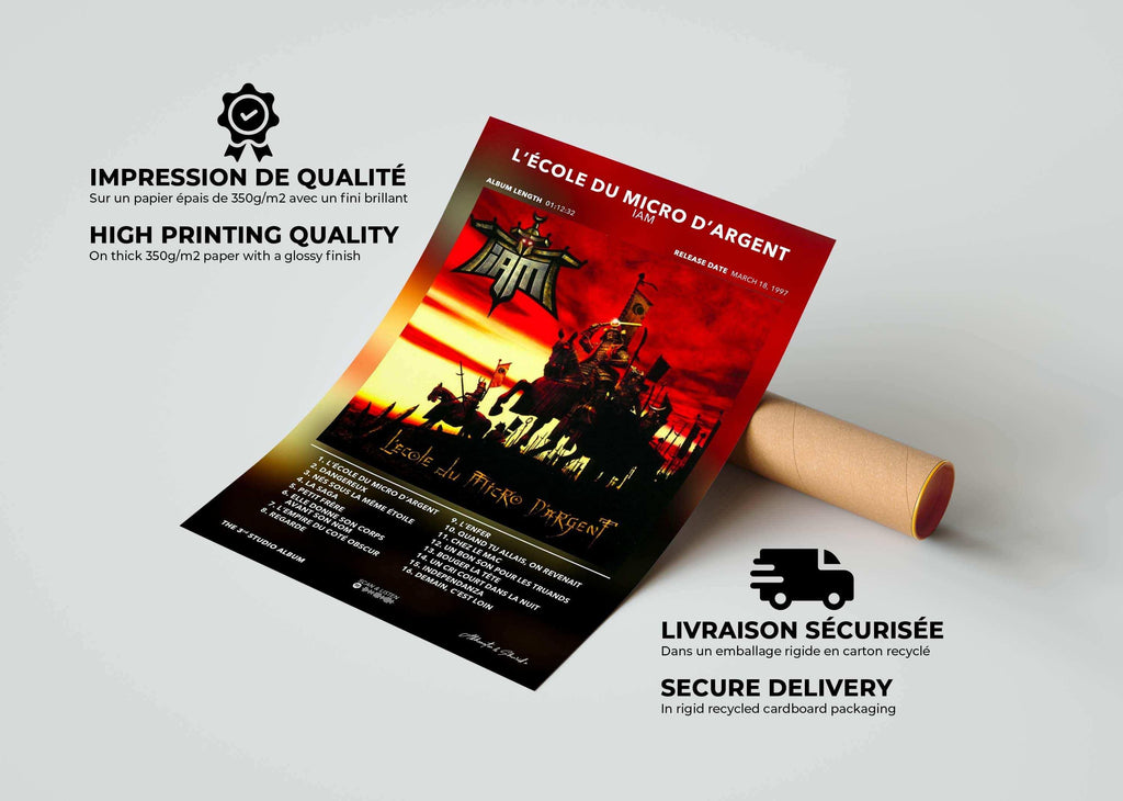 Poster L'École Du Micro D'Argent IAM - Backyard