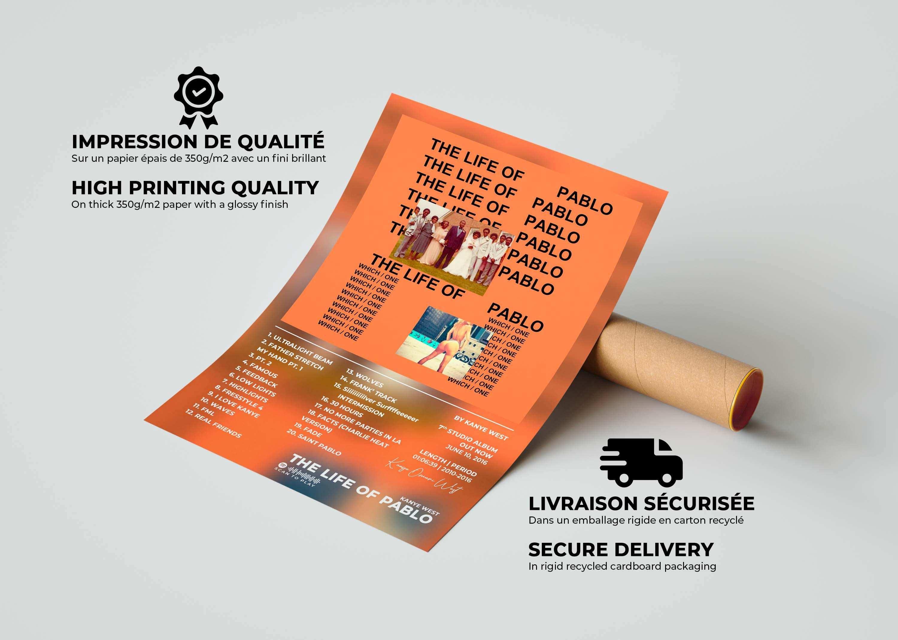 The Life Of Pablo Kanye West Poster - Backyard