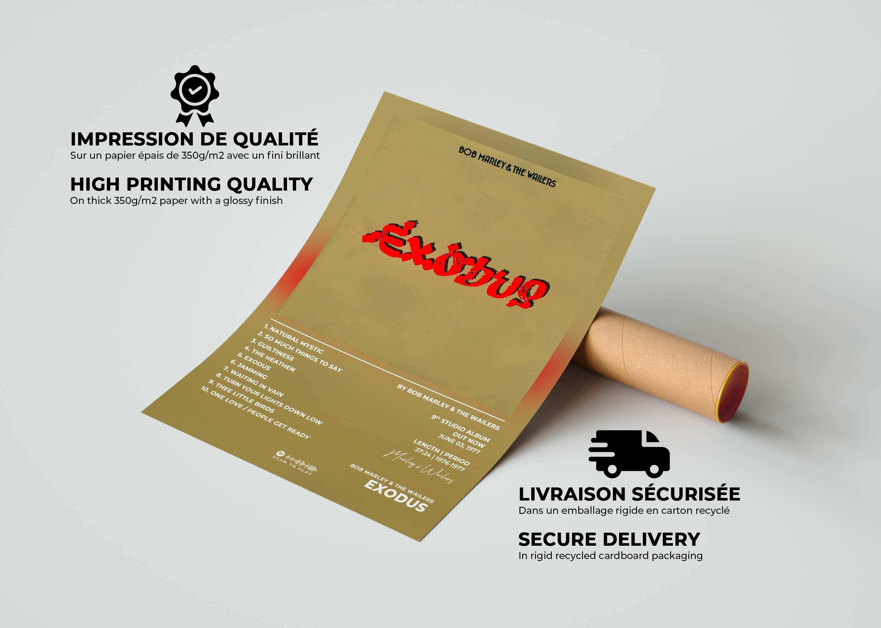 Exodus Bob Marley Poster - Backyard