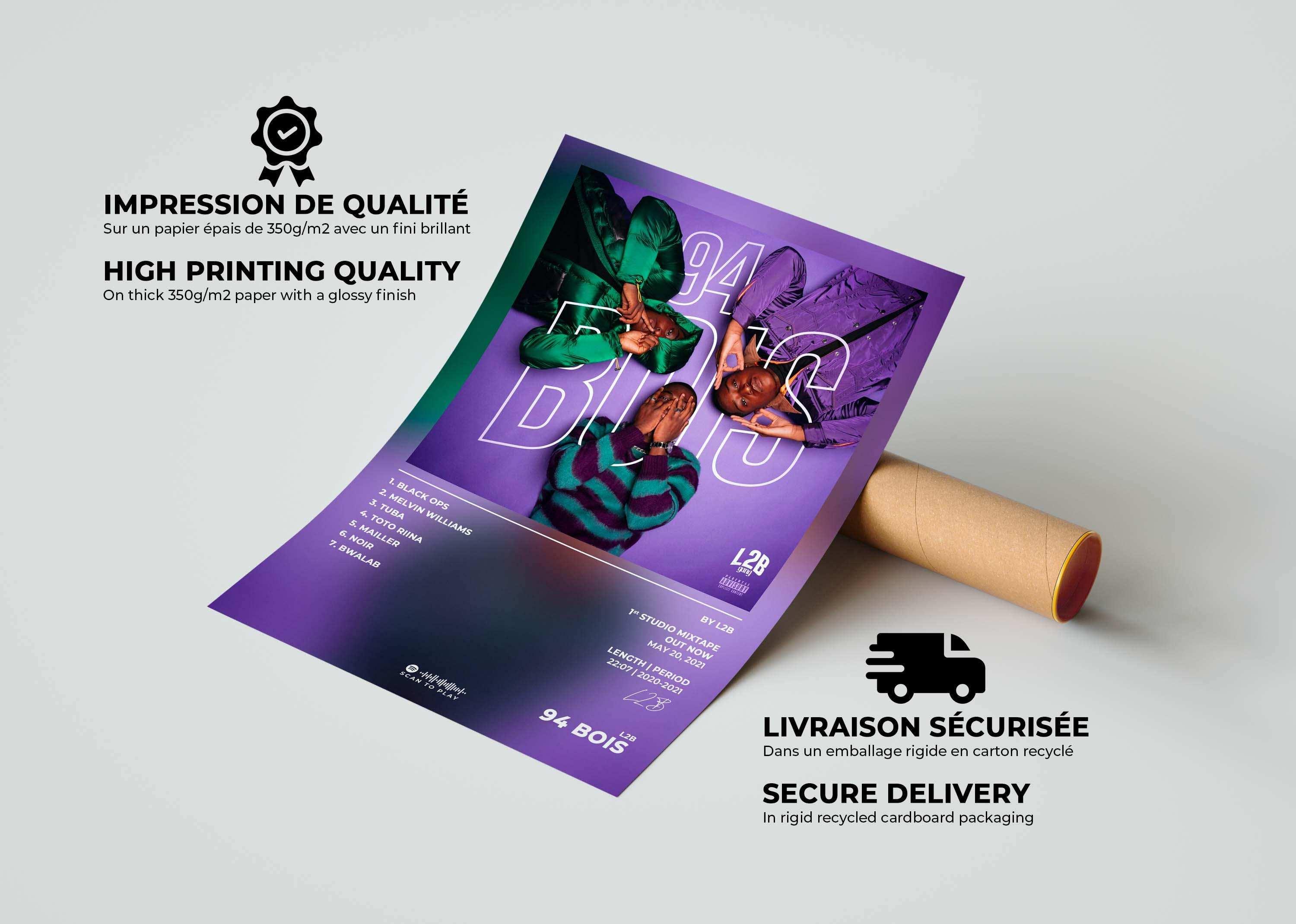 94 Bois L2B Poster - Backyard