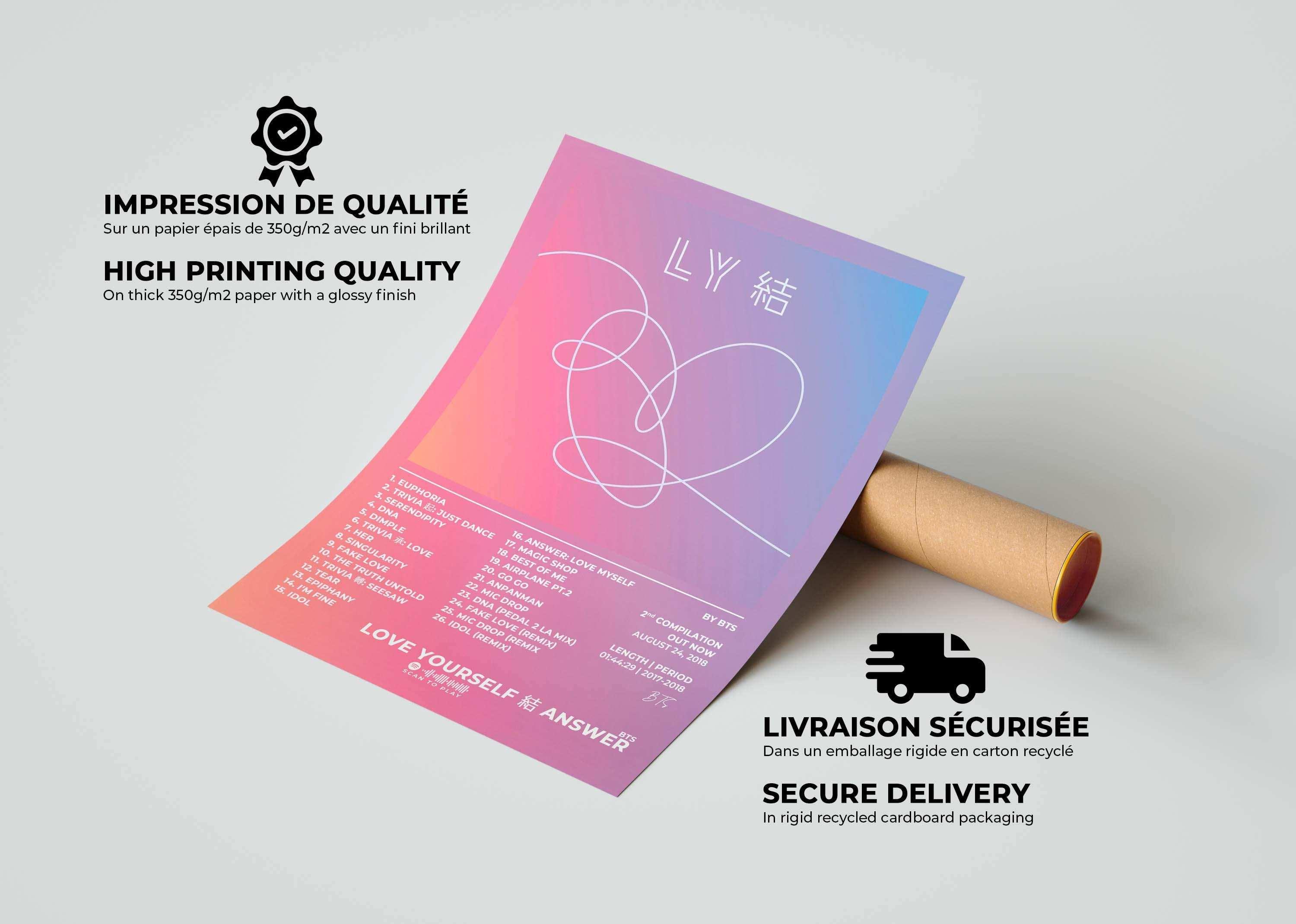 Love Yourself : Answer BTS Poster - Backyard