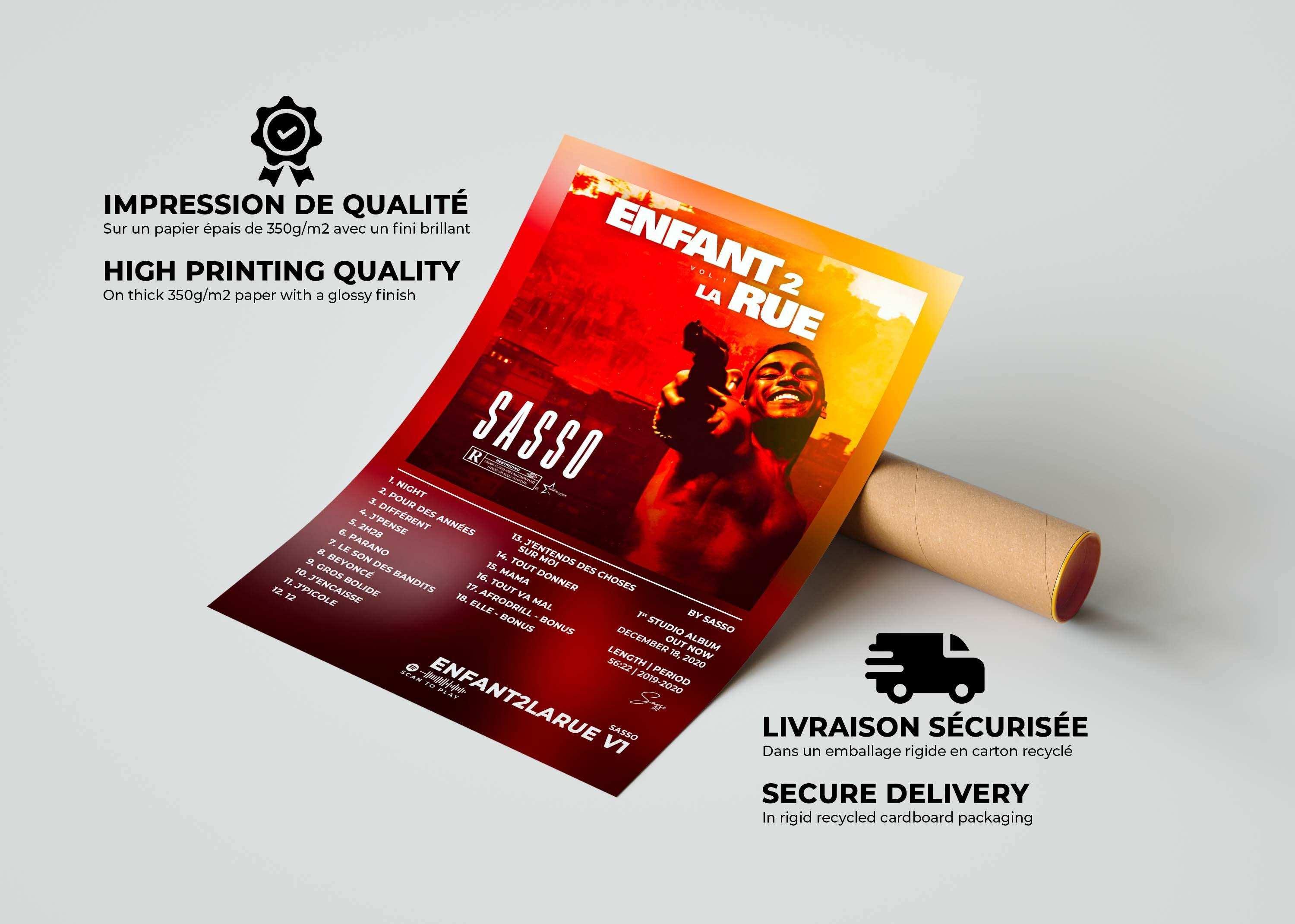 Enfant2LaRue Vol. 1 Sasso Poster - Backyard