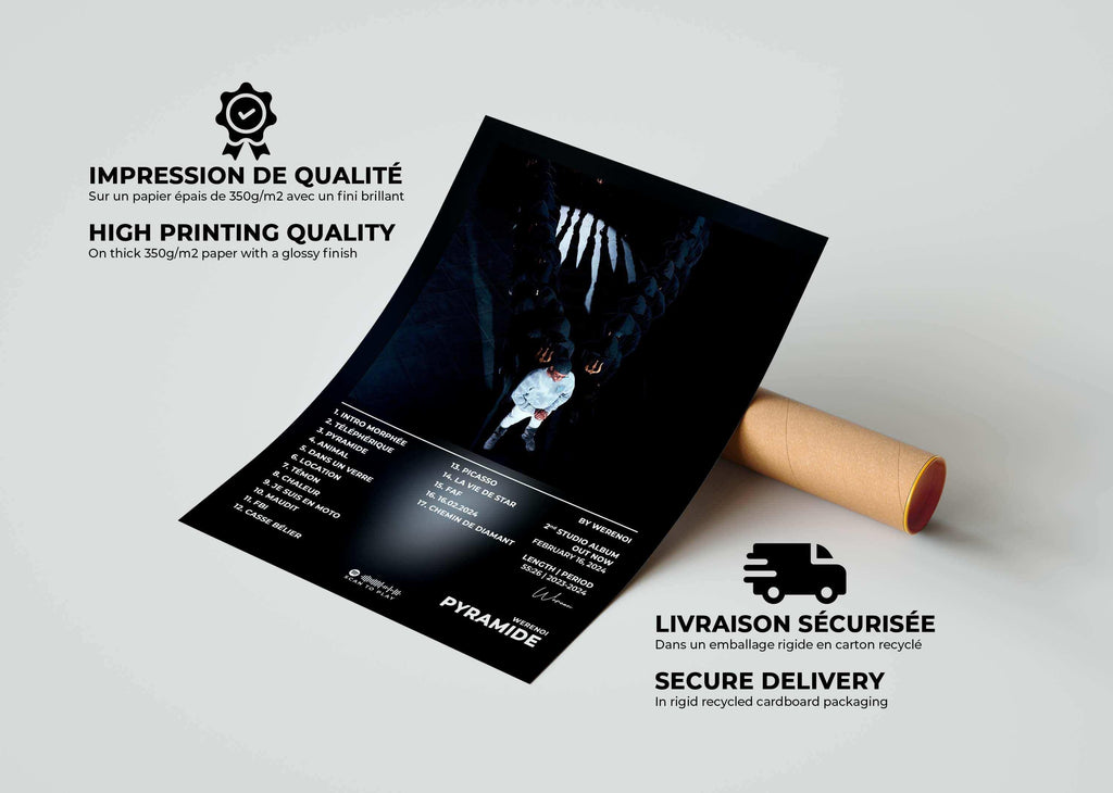 Pyramide Werenoi Poster - Backyard