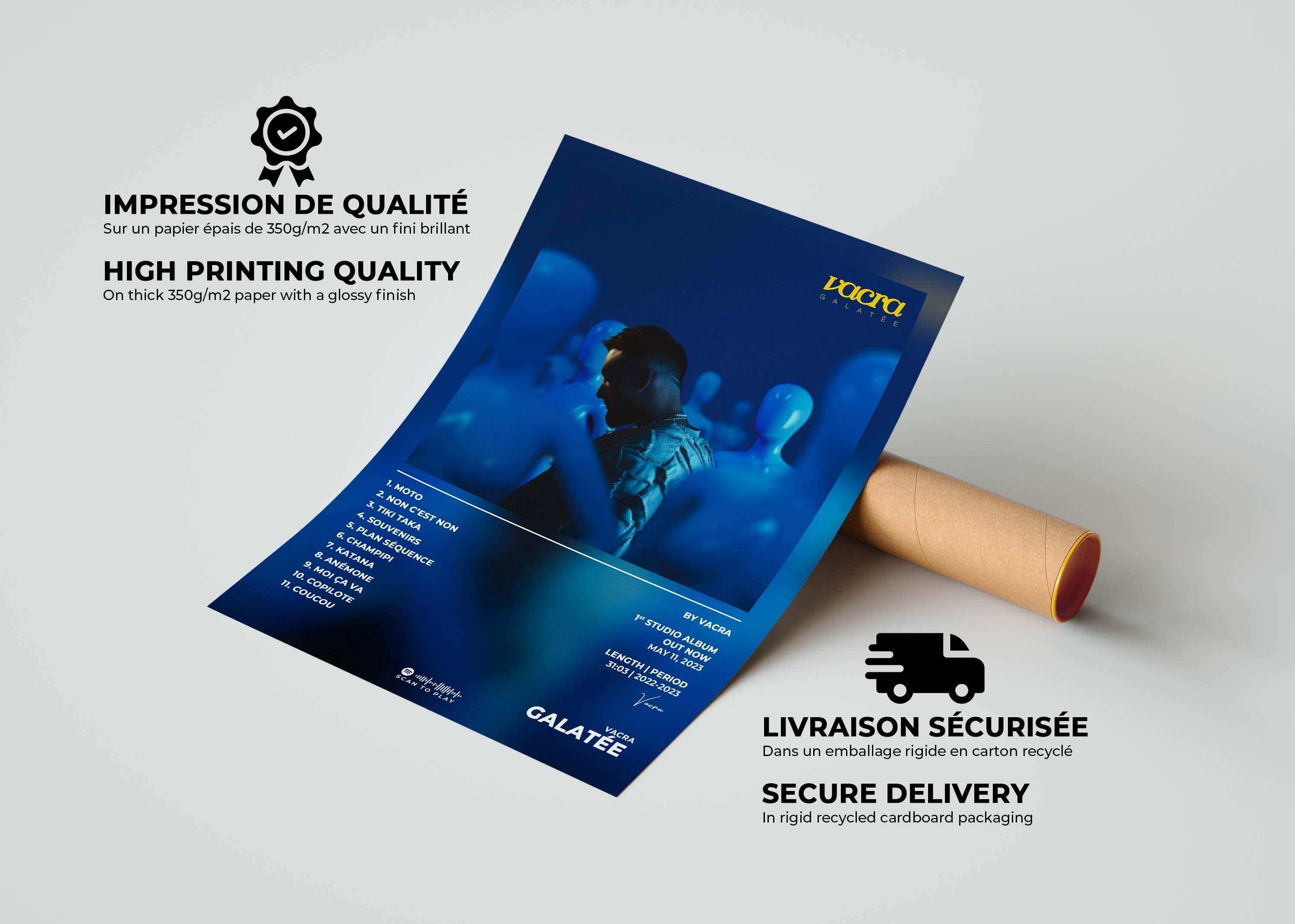 Galatée Vacra Poster - Backyard