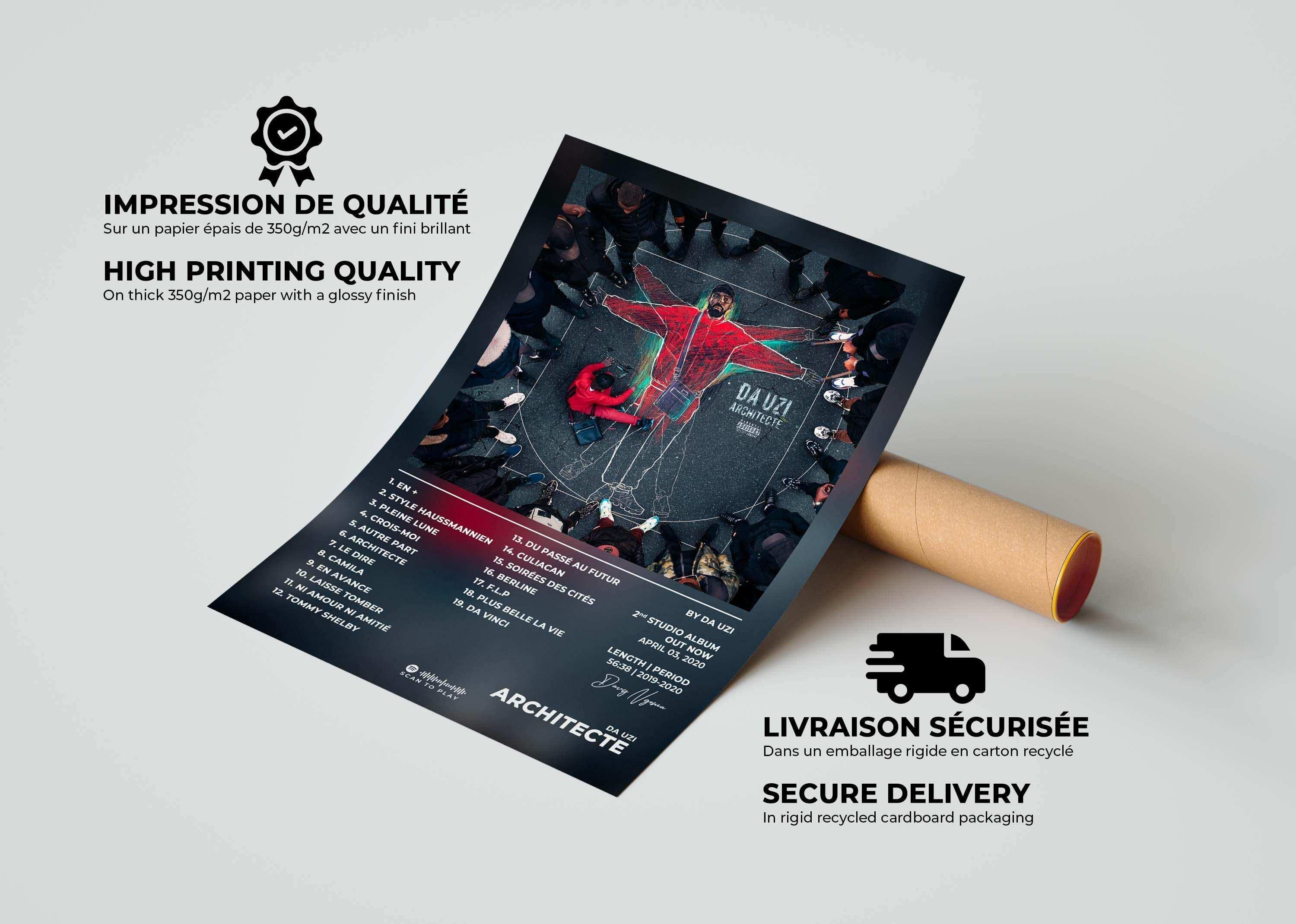 Architecte DA Uzi Poster - Backyard