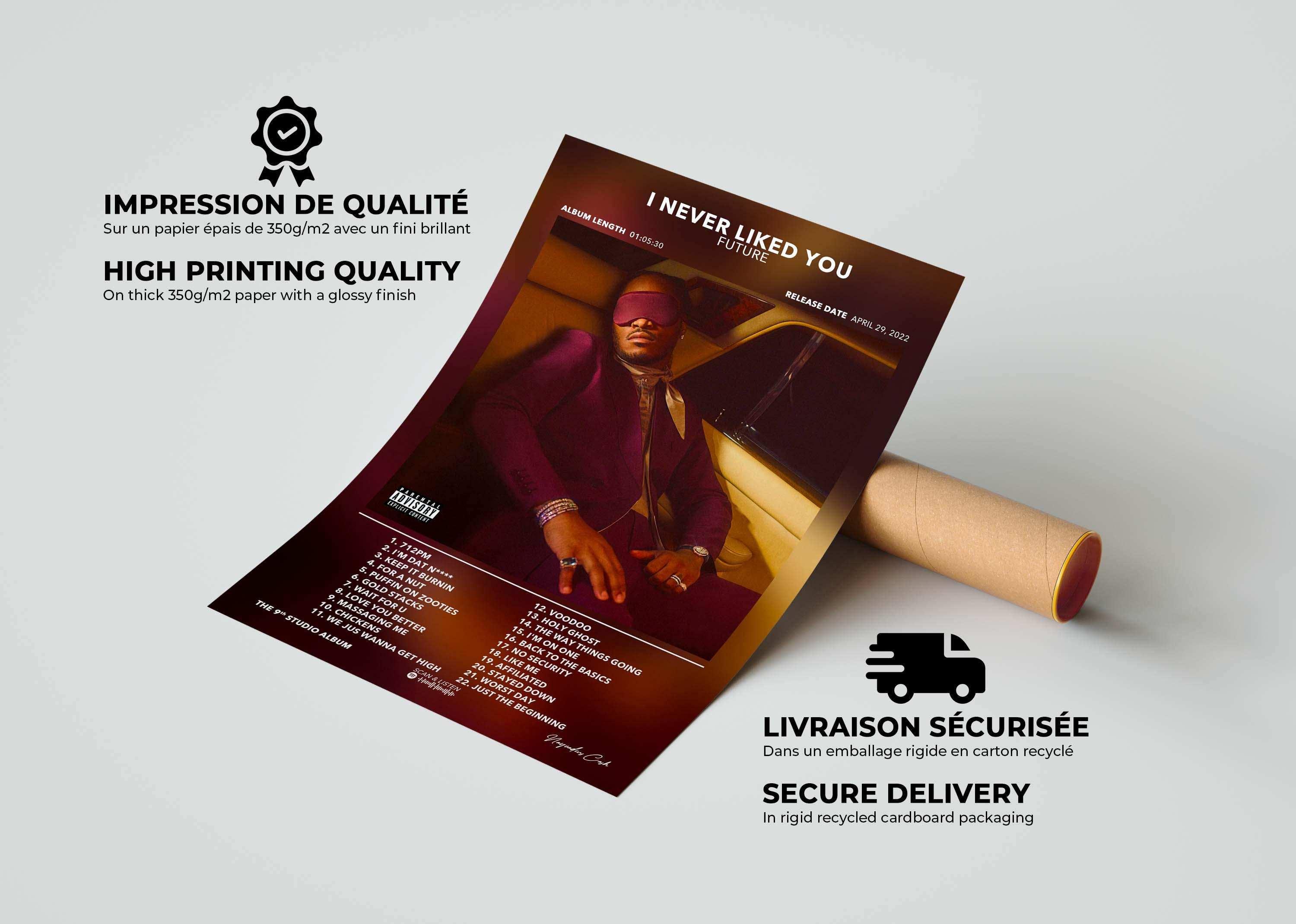 Poster I Never Liked You Future - Backyard