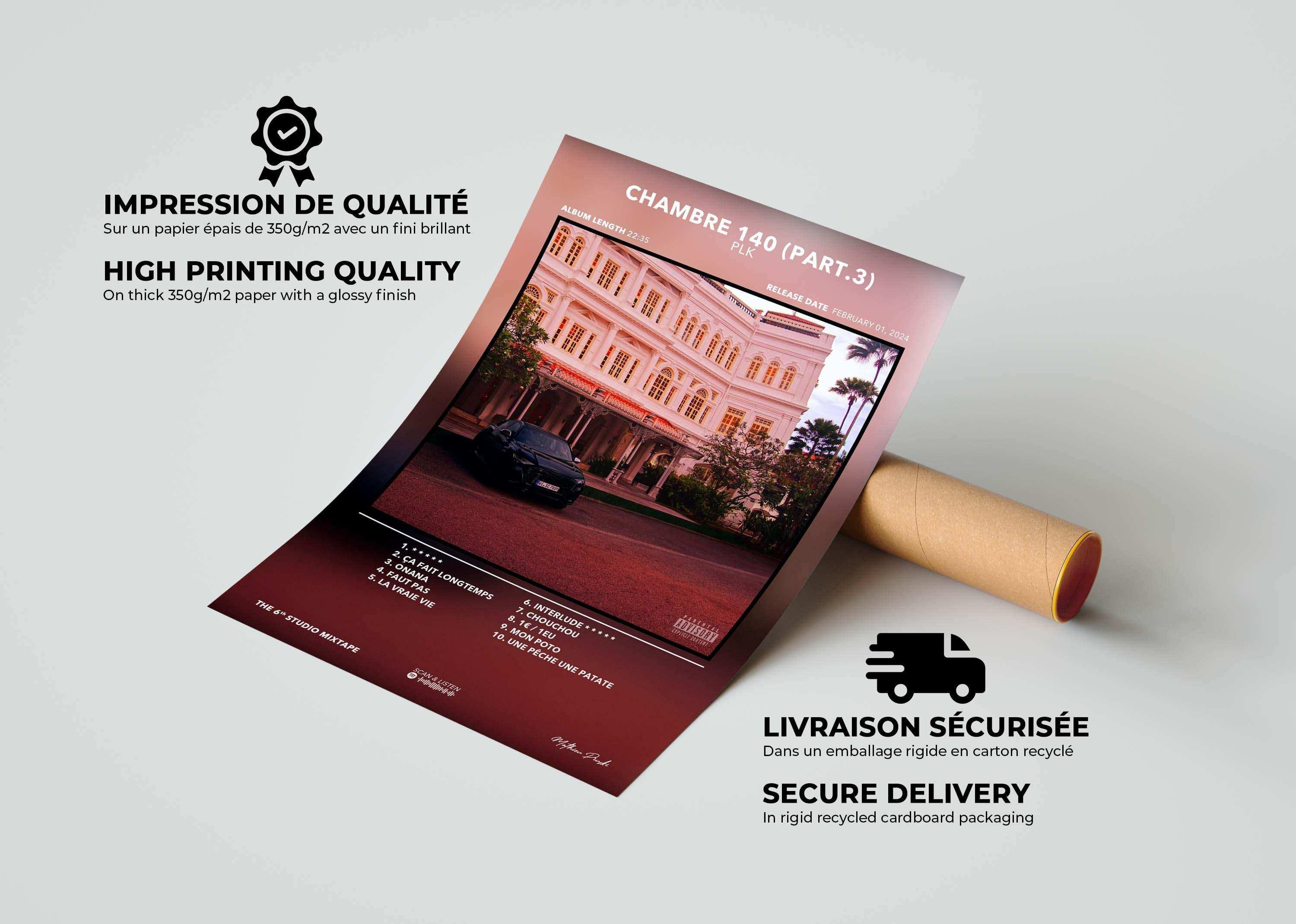 Poster Chambre 140 Part 3 PLK - Backyard