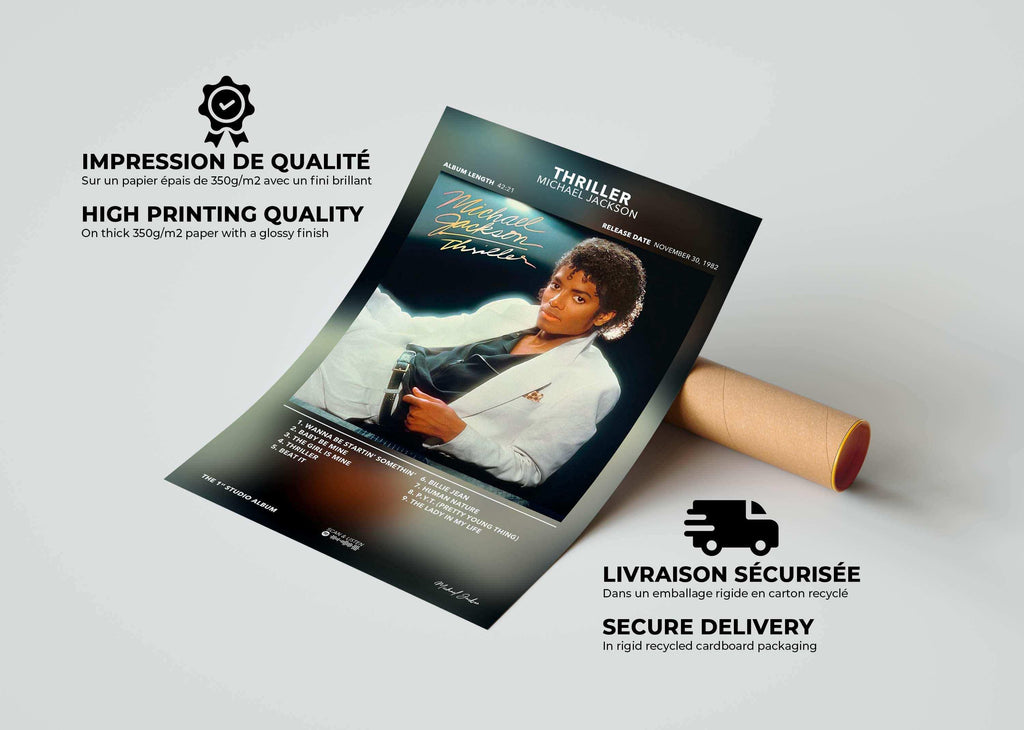 Poster Thriller Michael Jackson - Backyard