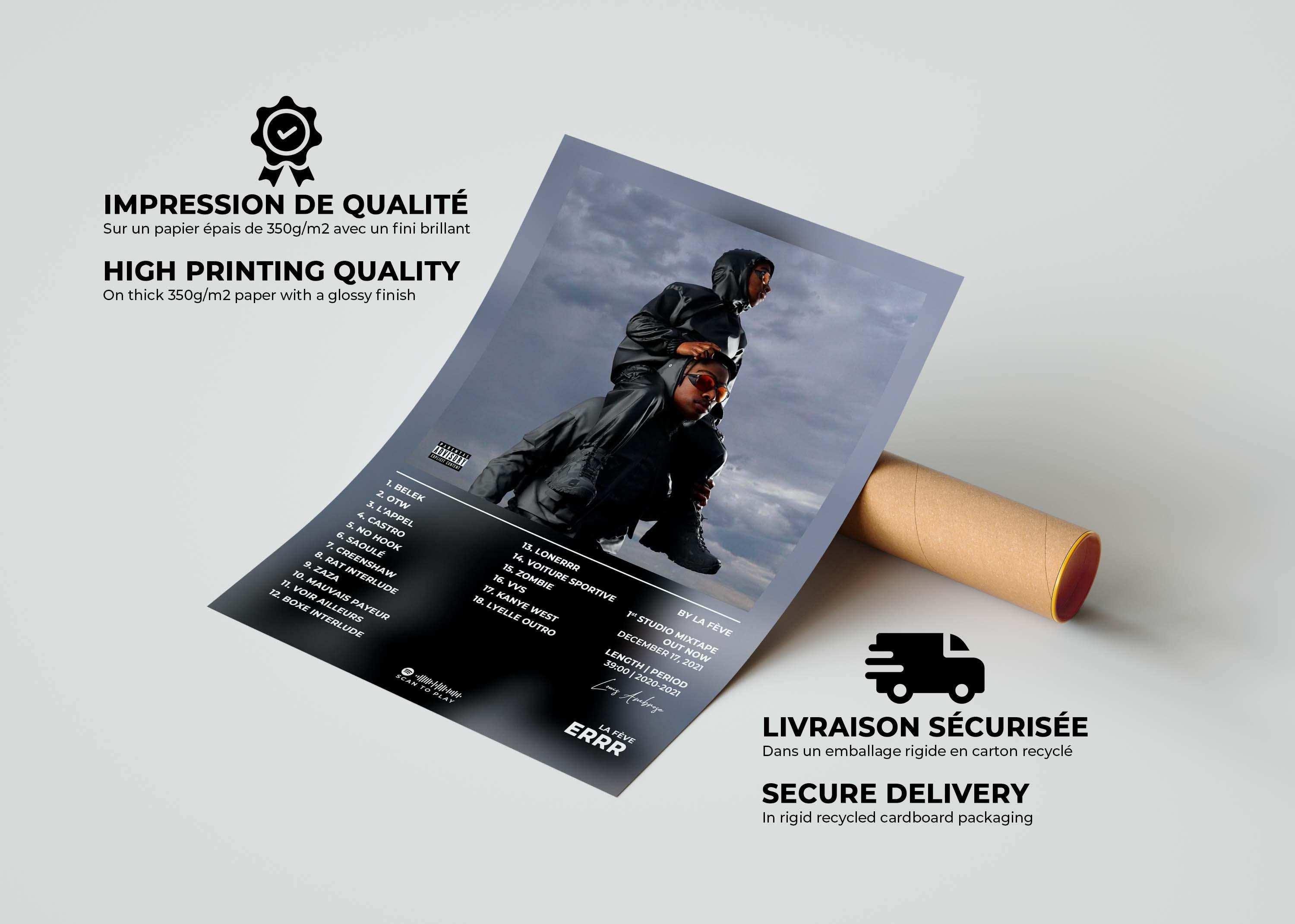 ERRR La Fève Poster - Backyard