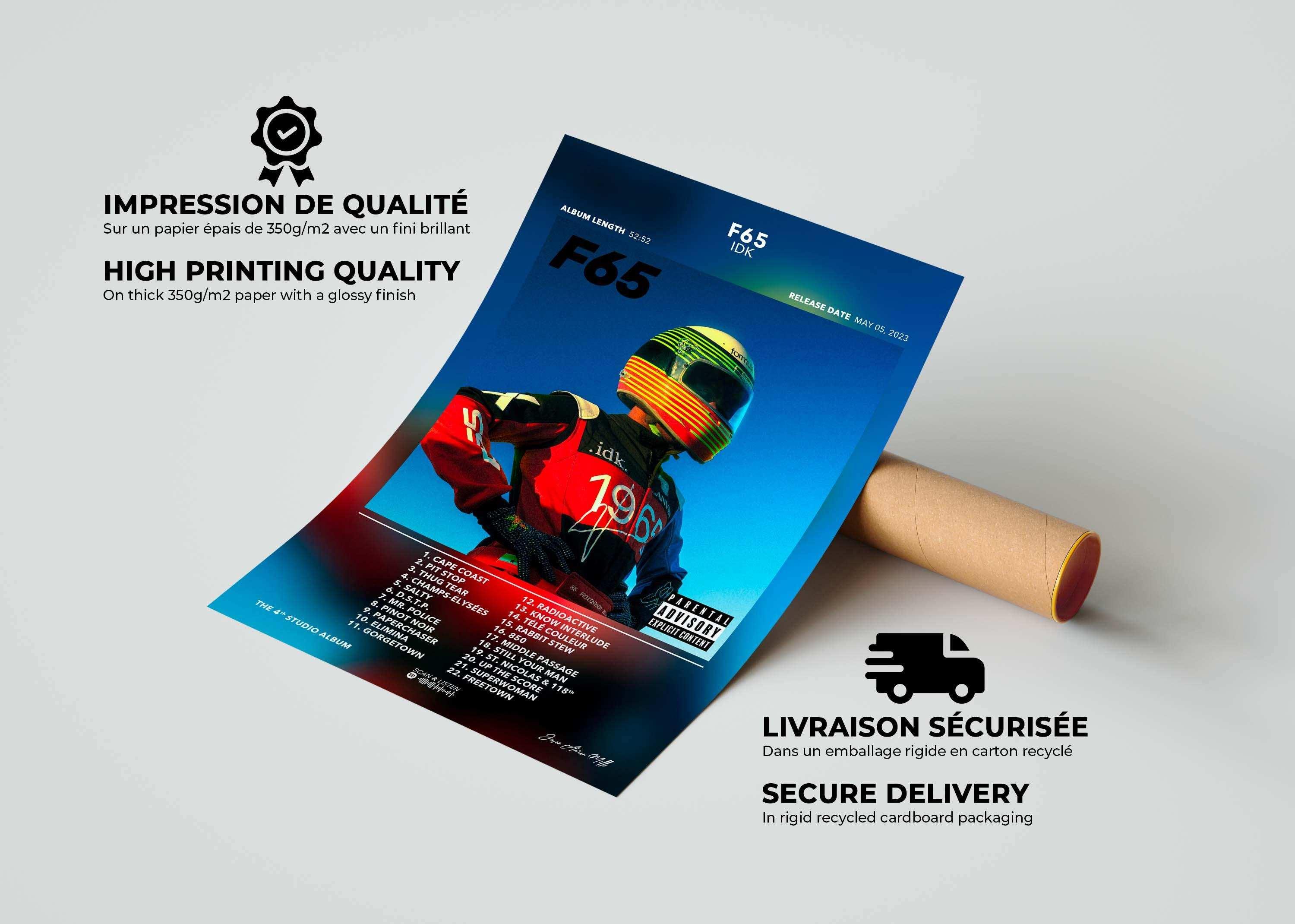 Poster F65 IDK - Backyard