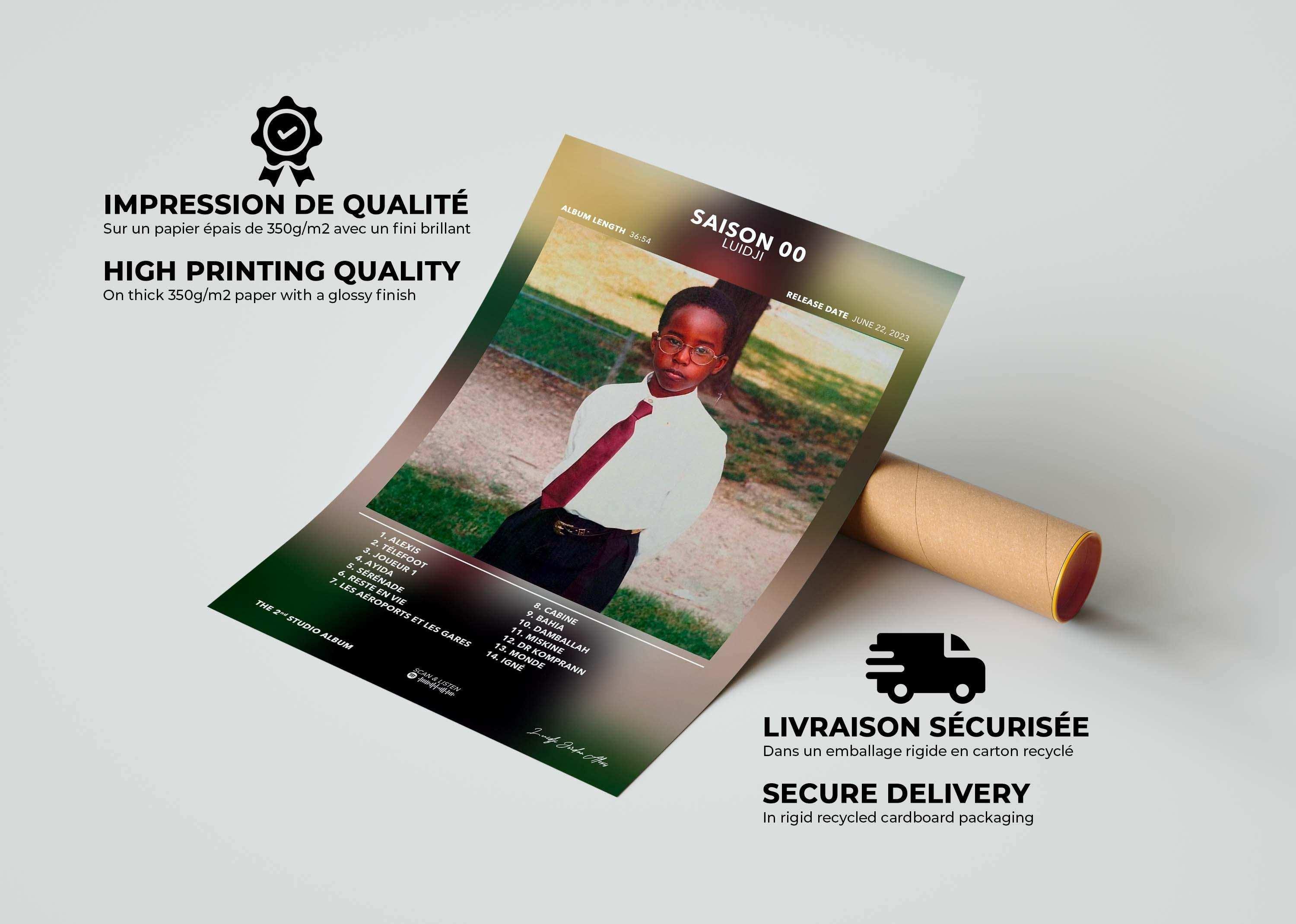 Poster Saison 00 Luidji - Backyard