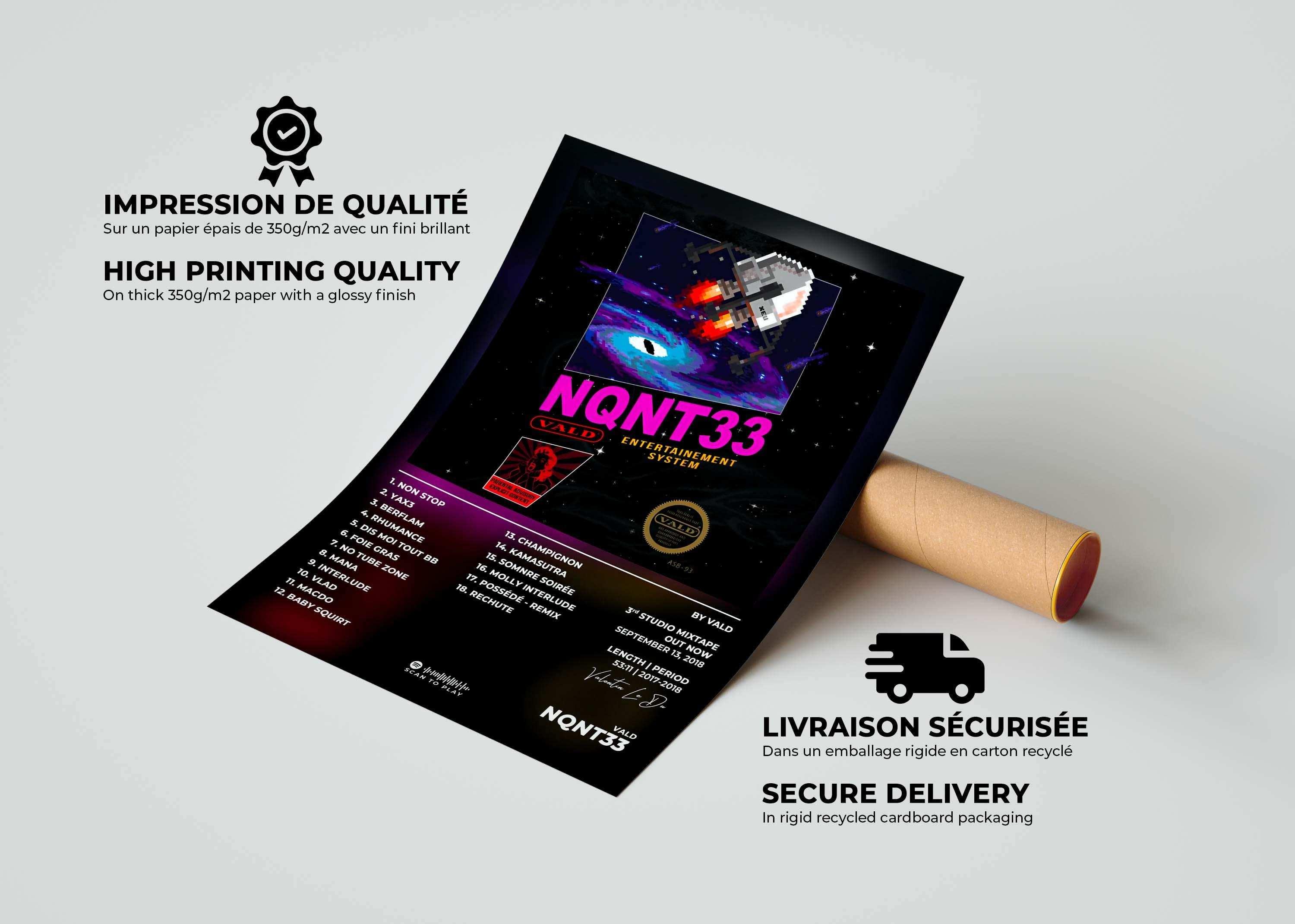 NQNT33 Vald Poster - Backyard