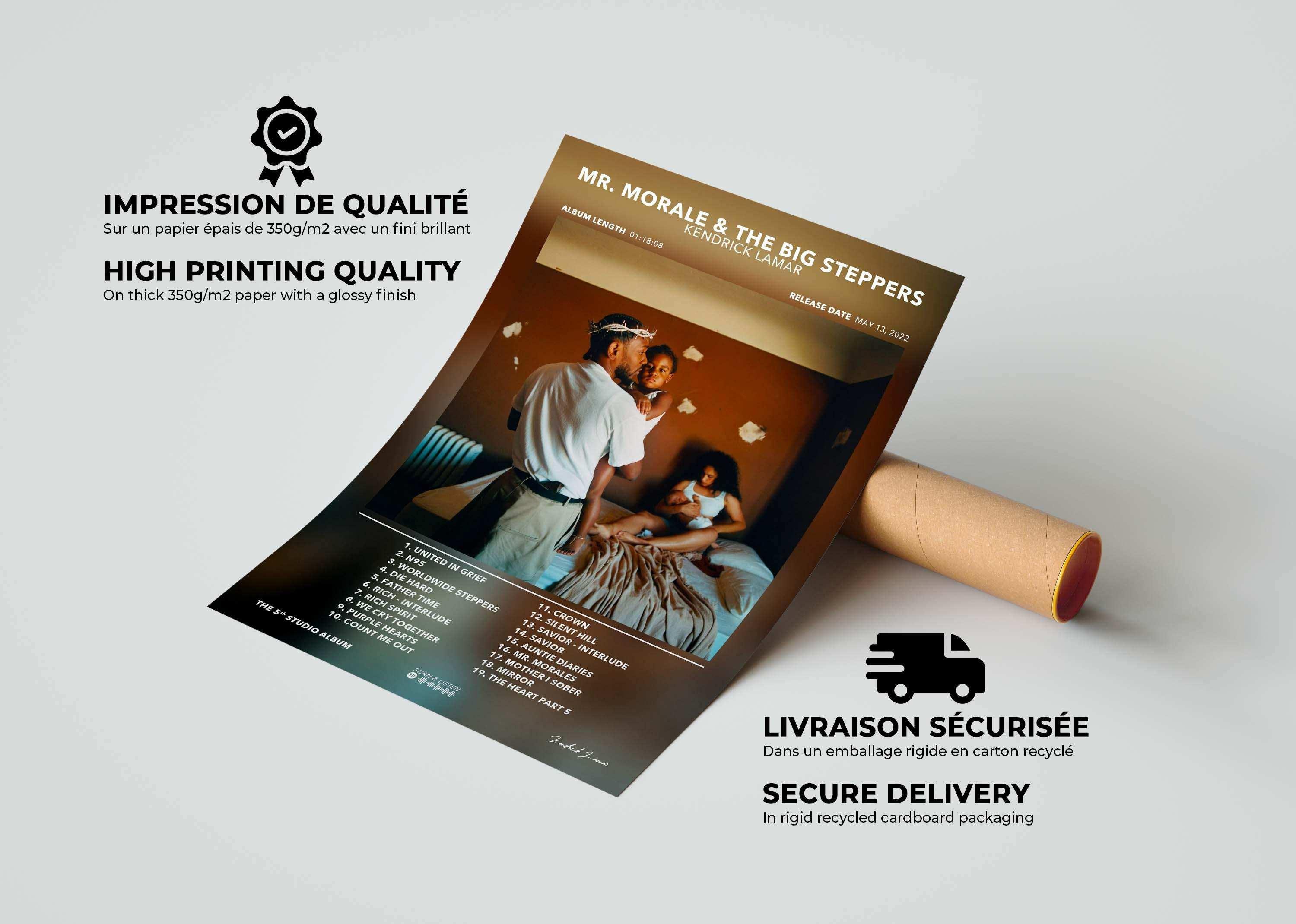 Poster Mr Morale And the Big Steppers Kendrick Lamar - Backyard