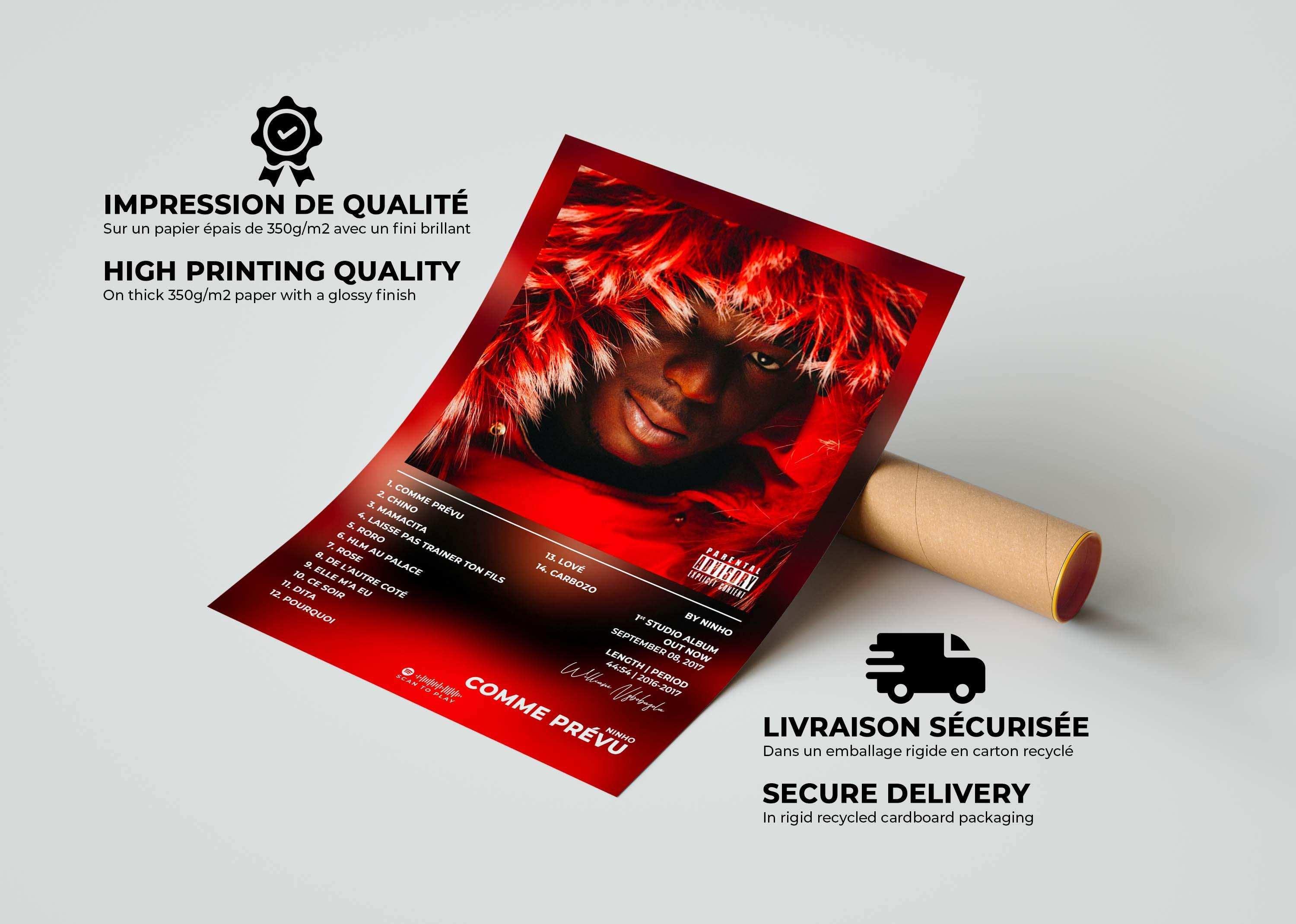 Comme Prévu Ninho Poster - Backyard