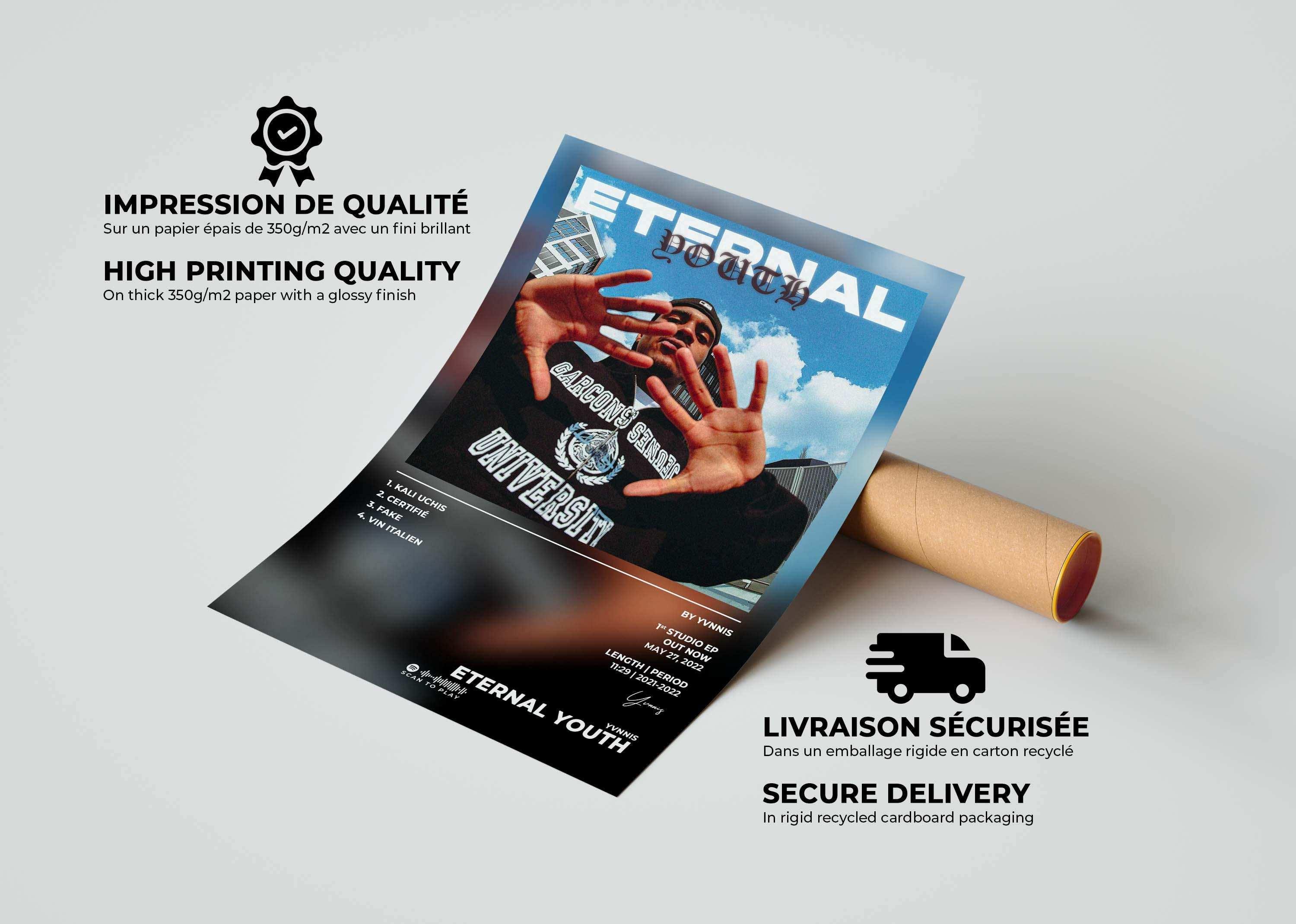 Eternal Youth Yvnnis Poster - Backyard