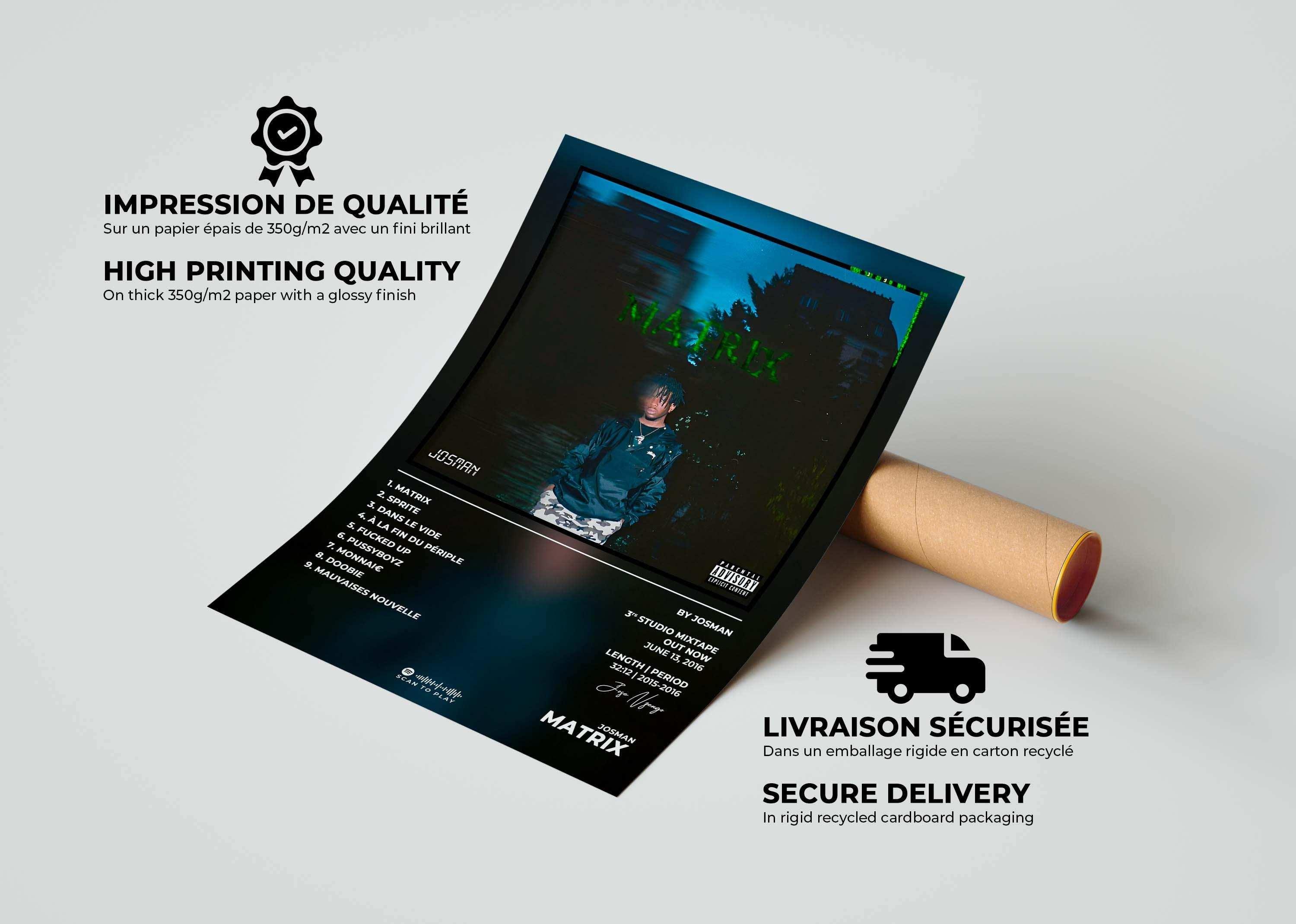 Matrix Josman Poster - Backyard