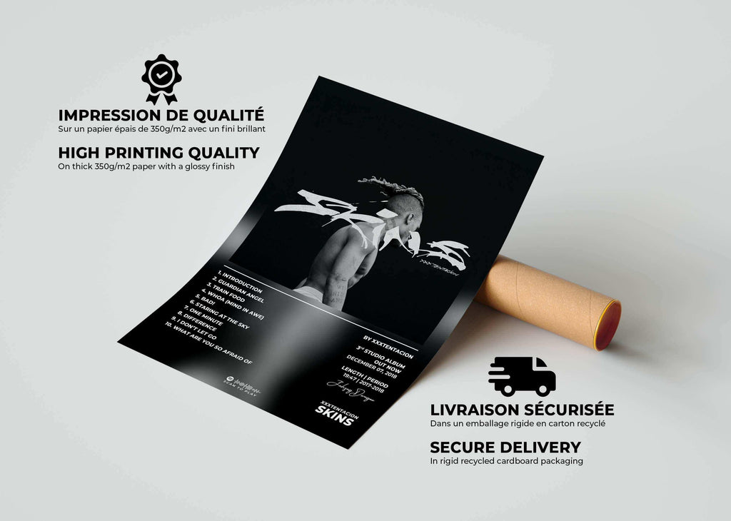 Skins Xxxtentacion Poster - Backyard