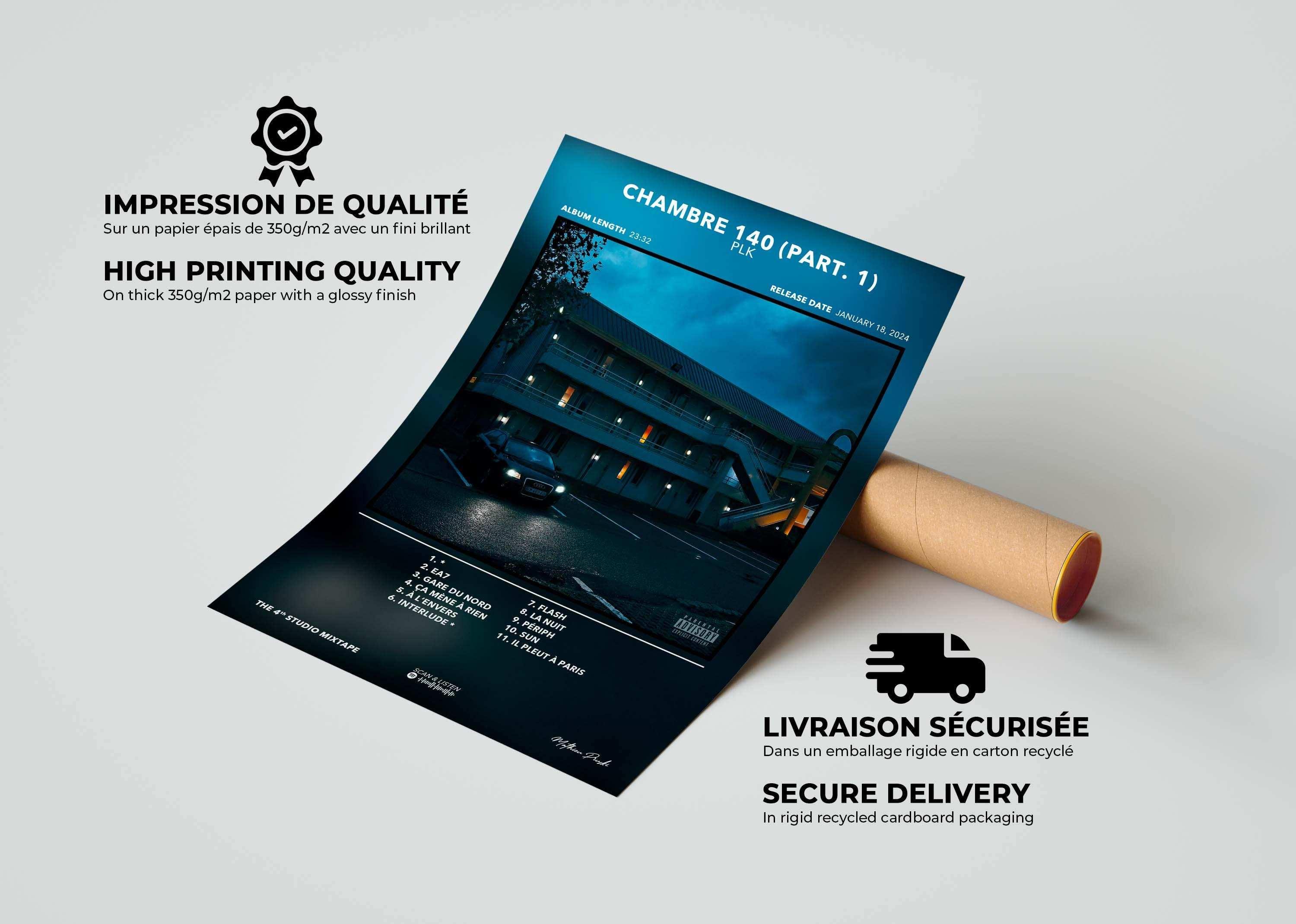 Poster Chambre 140 Part. 1 PLK - Backyard