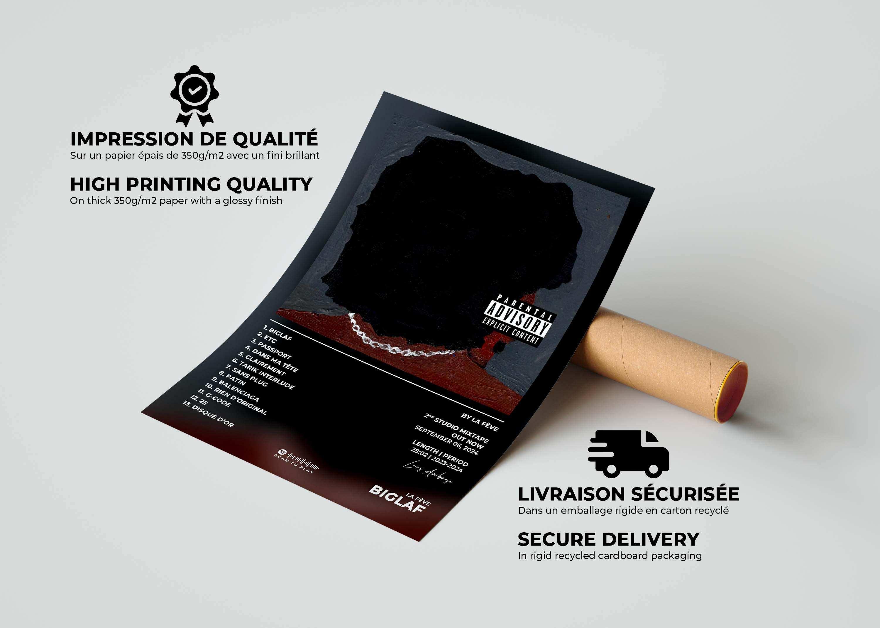 Biglaf La Fève Poster - Backyard