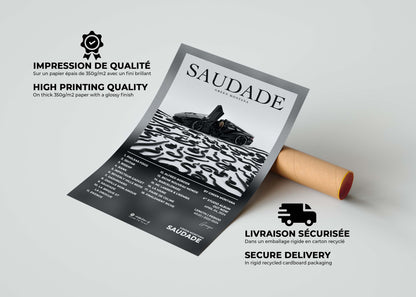 Saudade Green Montana Poster