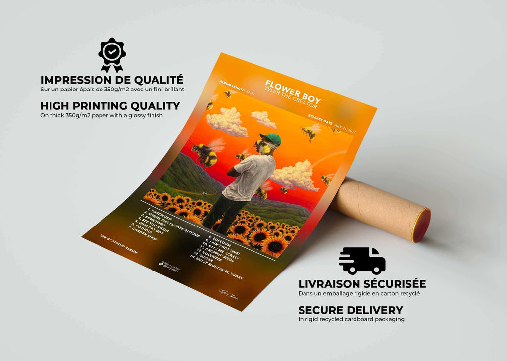 Poster Flower Boy Tyler The Creator - Backyard