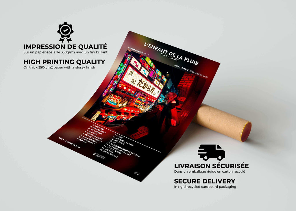 Poster L'Enfant De La Pluie So La Lune - Backyard