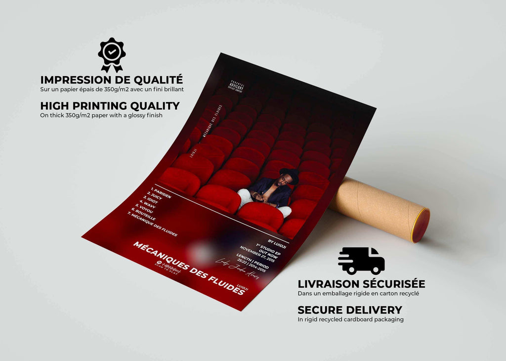 Mécaniques Des Fluides Luidji Poster - Backyard