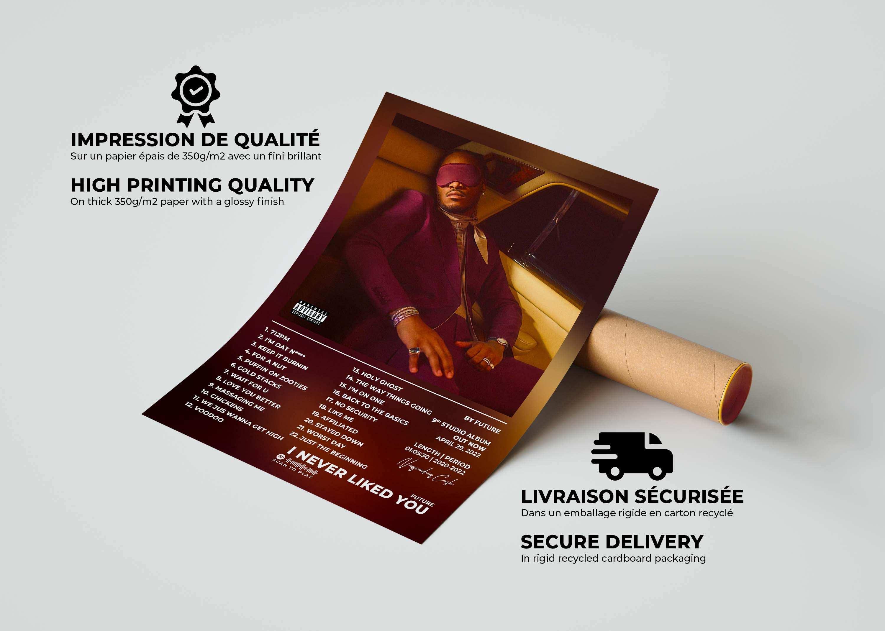 I Never Liked You Future Poster - Backyard