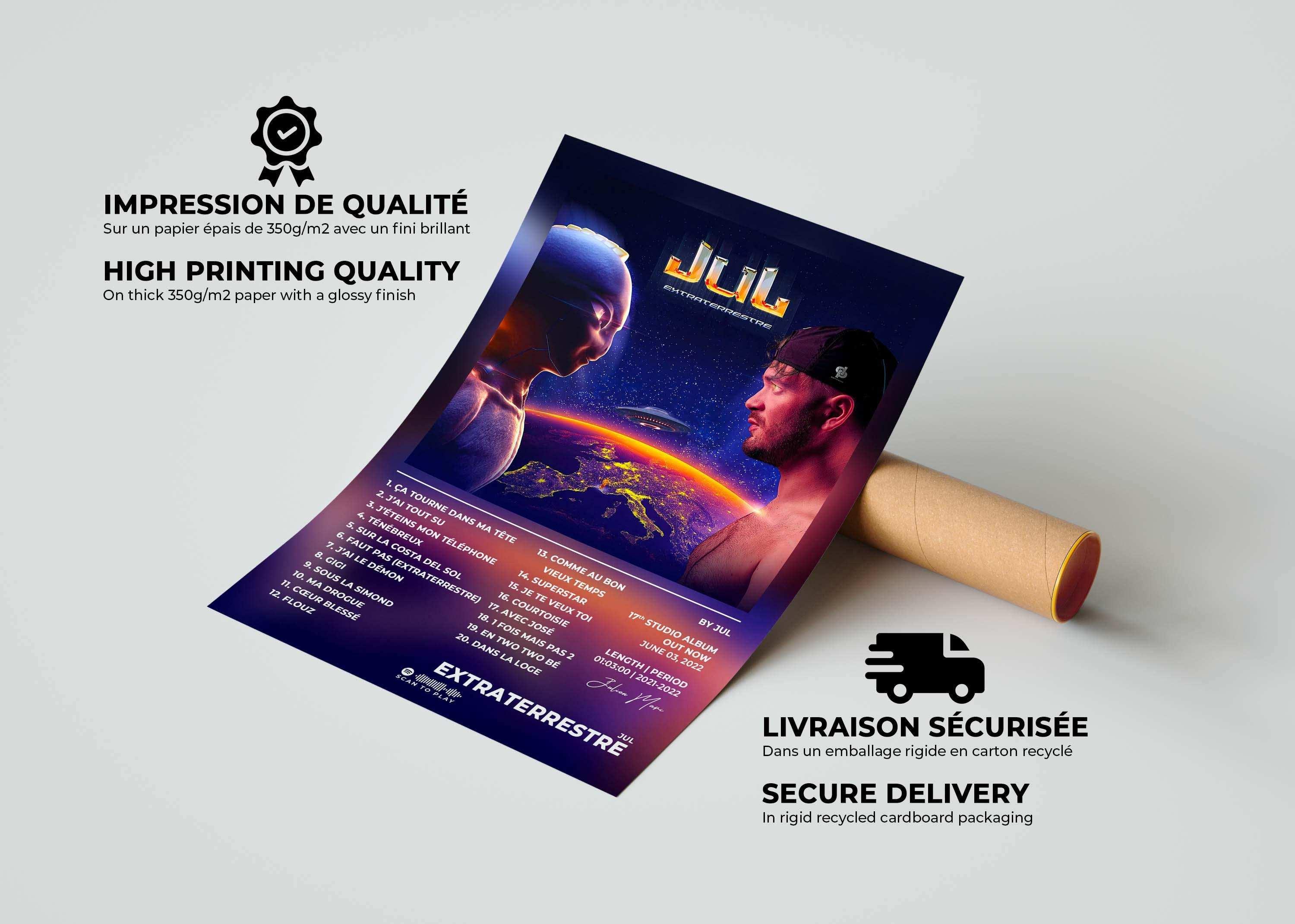 Extraterrestre Jul Poster - Backyard