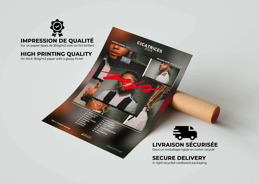 Poster Cicatrices Zola - Backyard