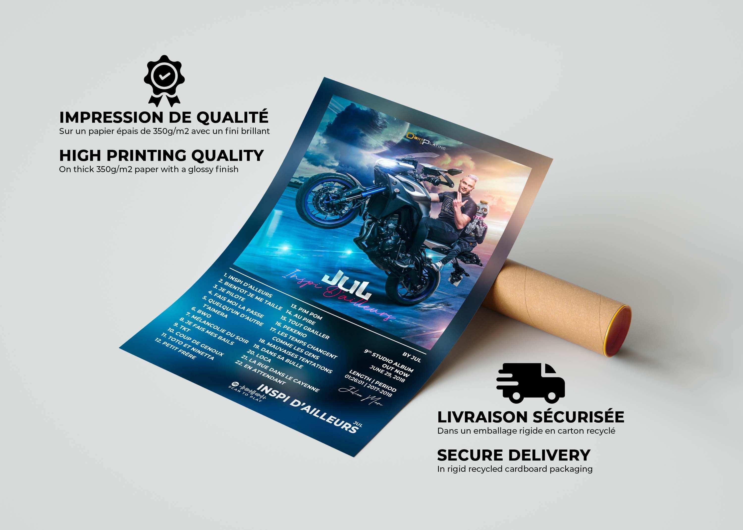 Inspi D'ailleurs Jul Poster - Backyard