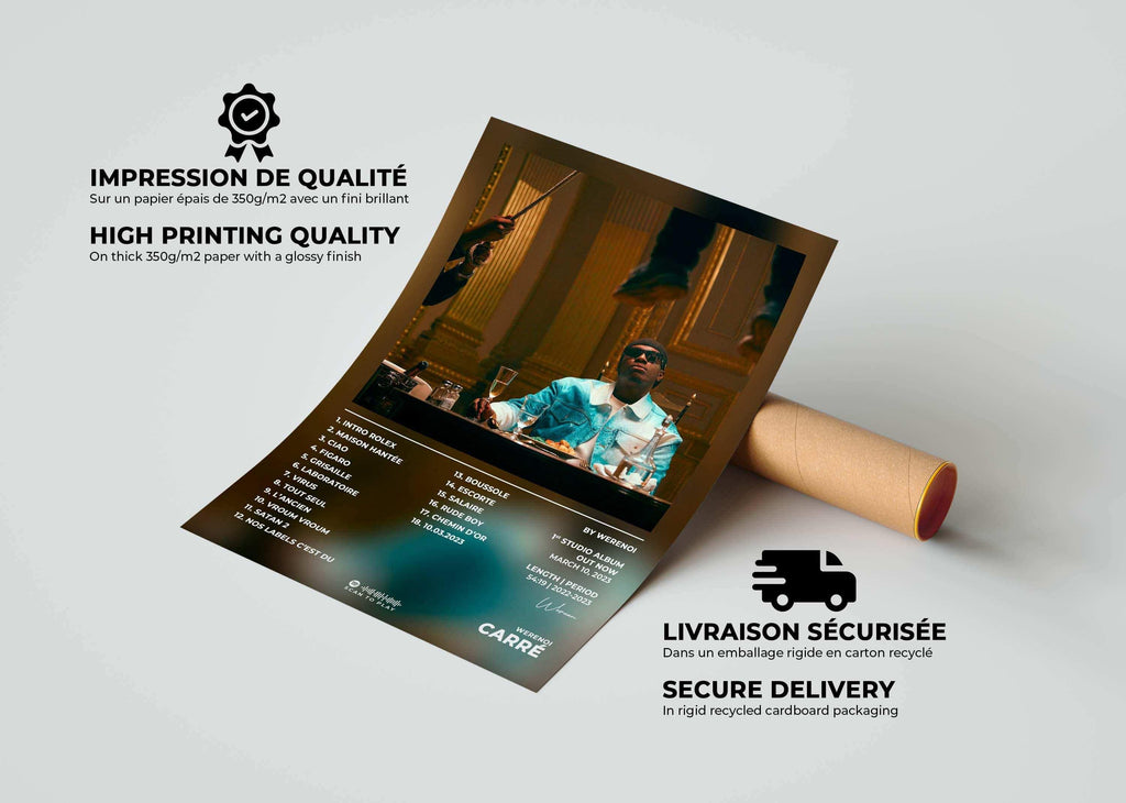 Carré Werenoi Poster - Backyard