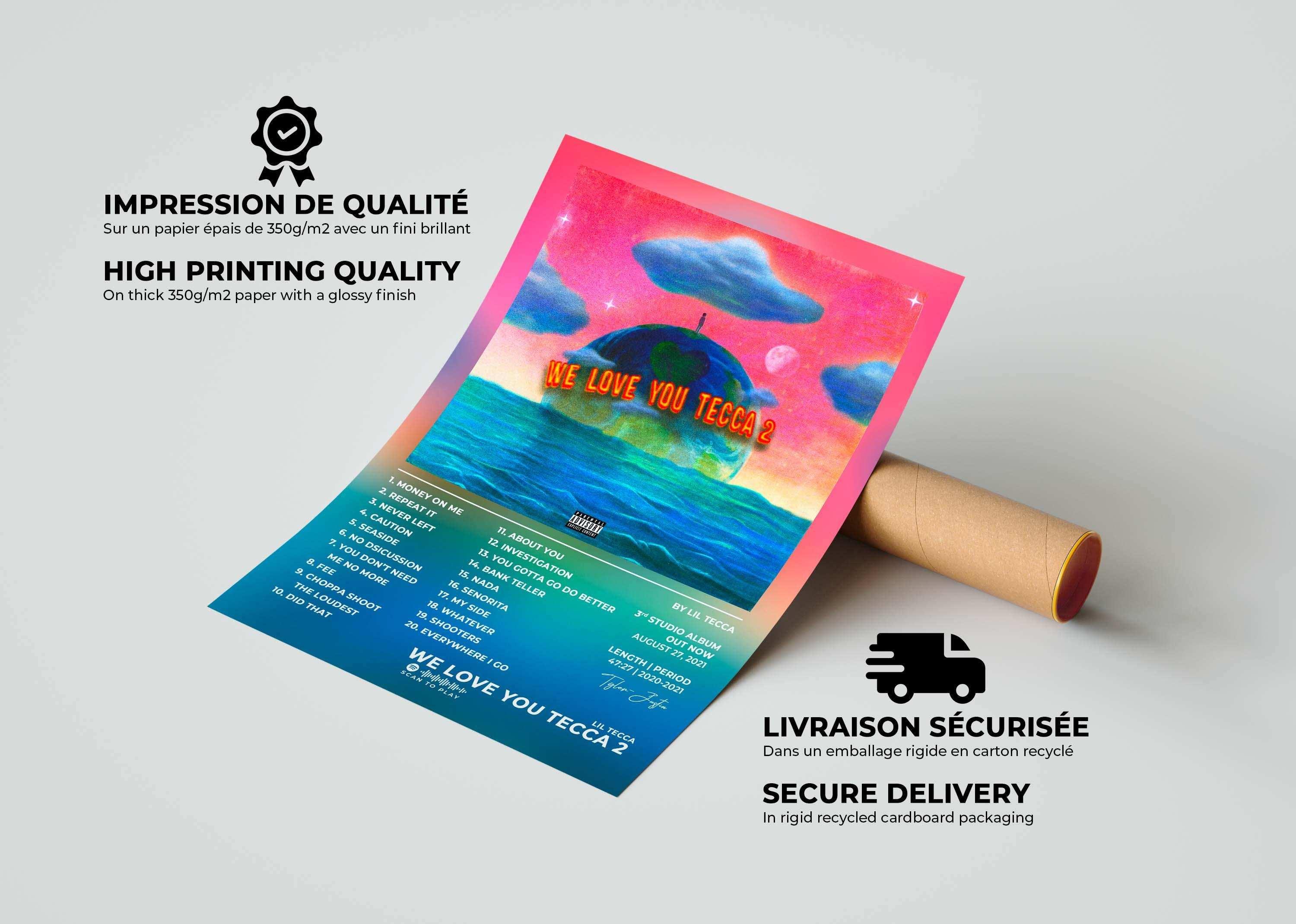 We Love You Tecca 2 Lil Tecca Poster - Backyard