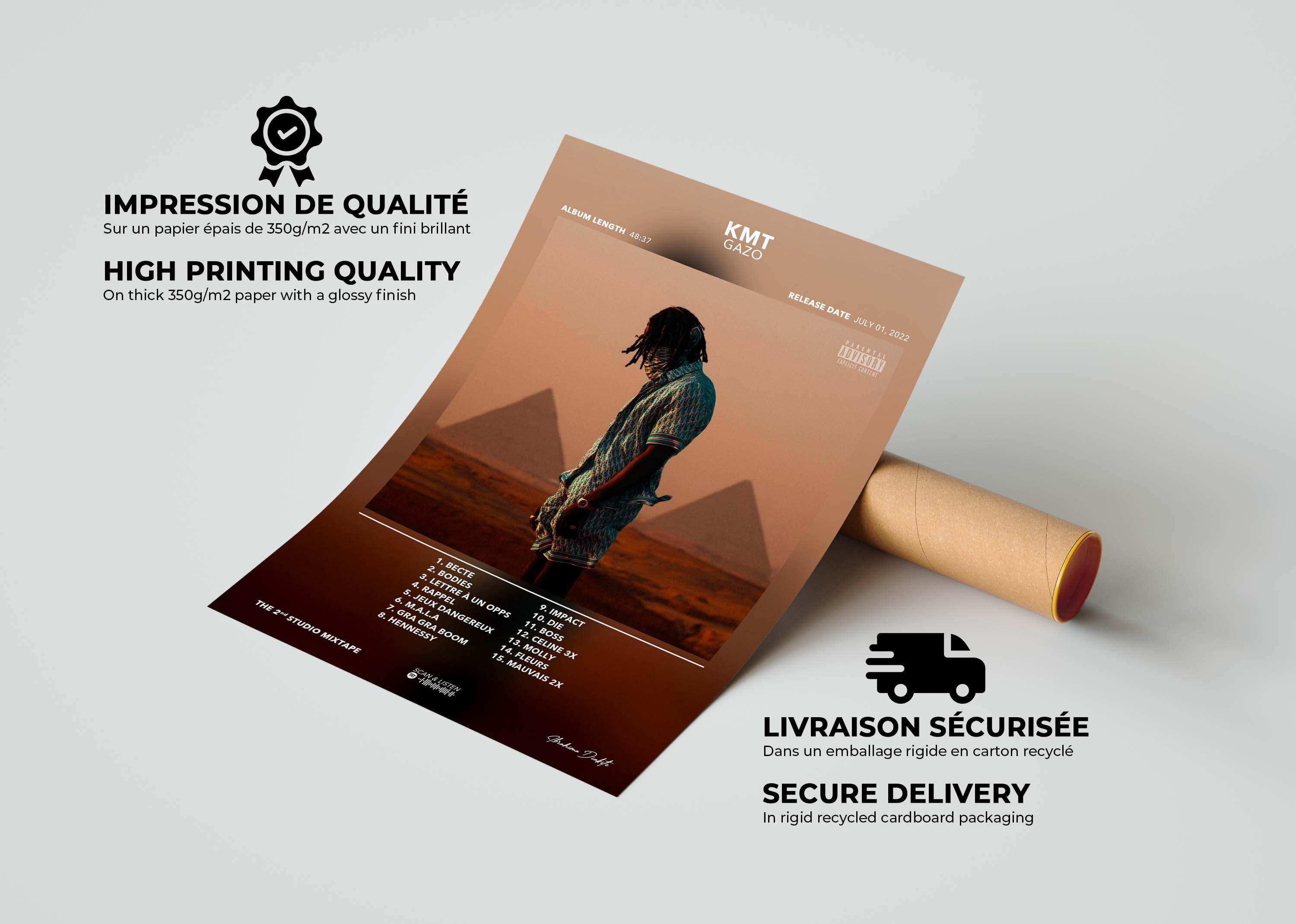 Poster KMT Gazo - Backyard