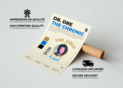 The Chronic Dr. Dre Poster