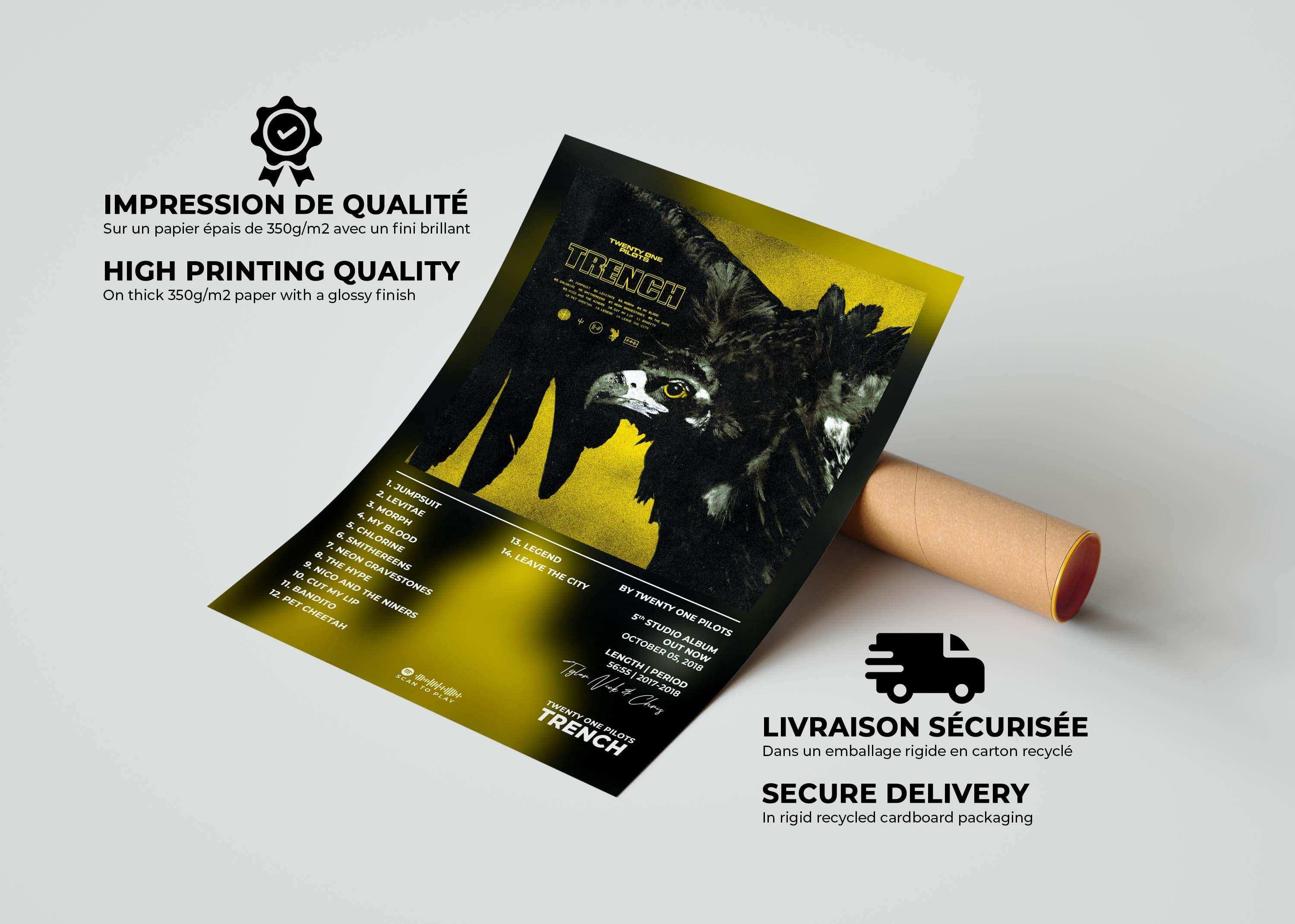 Trench Twenty One Pilots Poster - Backyard